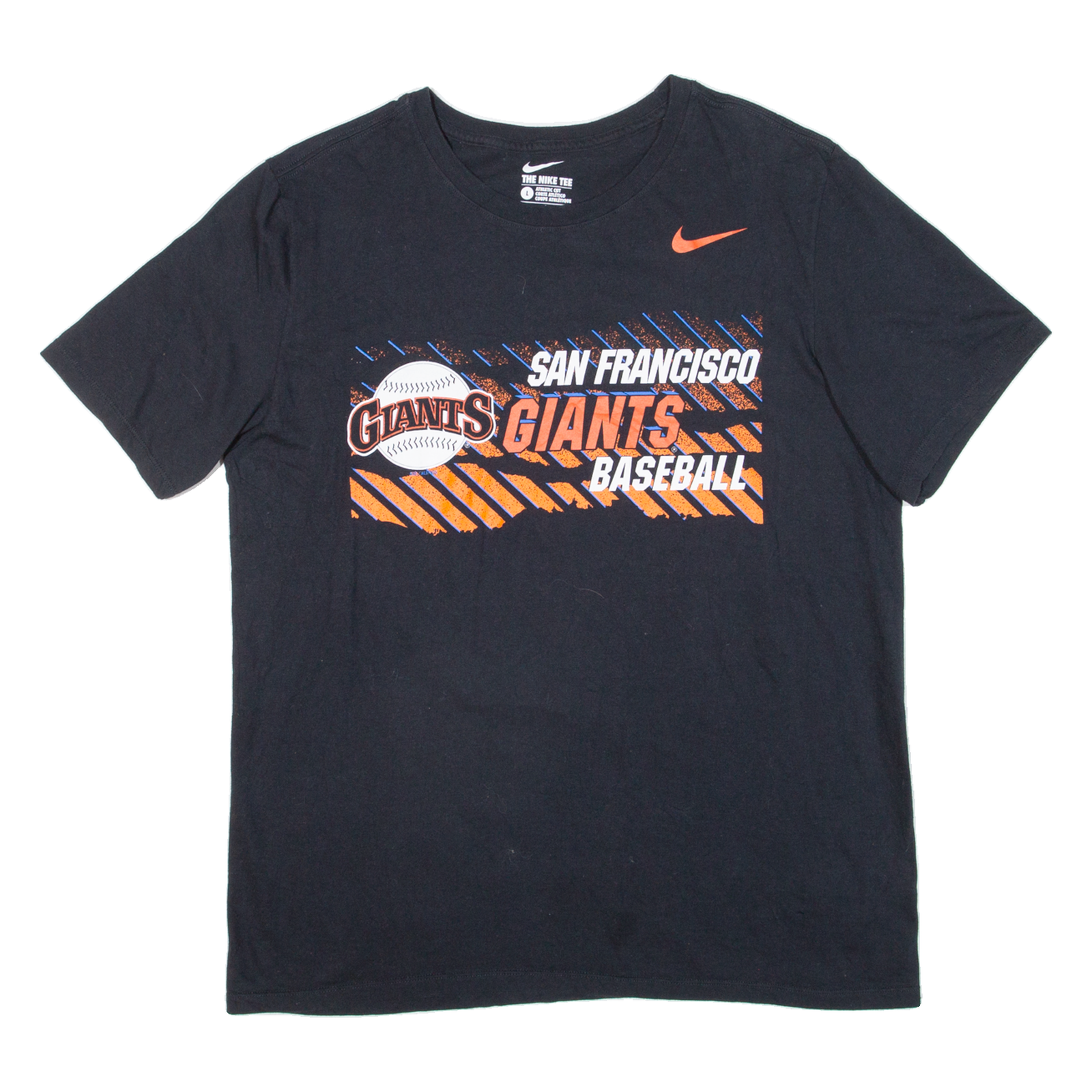 NIKE San Francisco Giants Baseball Mens T-Shirt Black USA L Refurbished - N/A refurbished available on Cerqular