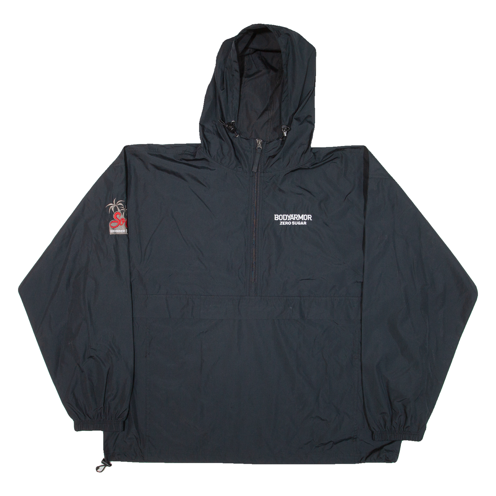 CHAMPION Lightweight Mens Anorak Jacket Black Hooded 2XL Refurbished - N/A refurbished available on Cerqular