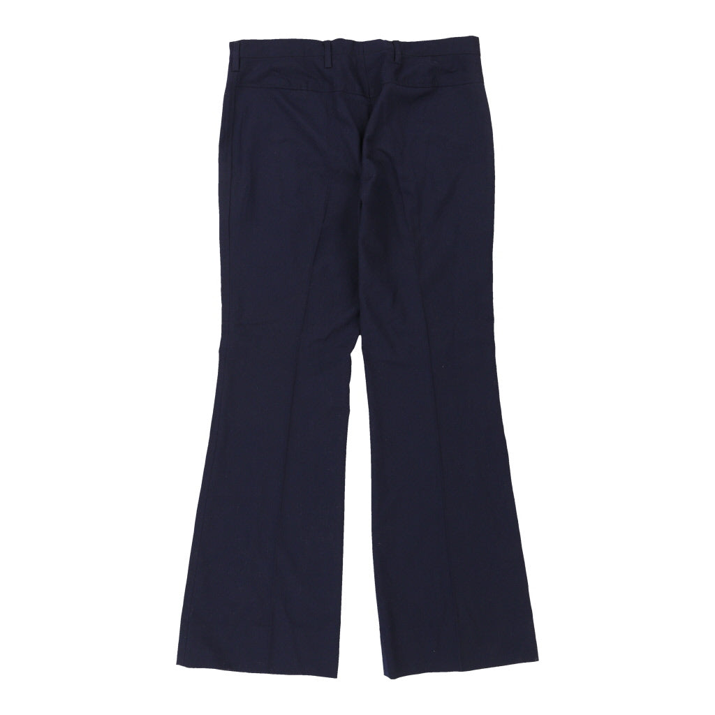 Unbranded Trousers - 34W UK 14 Purple Cotton Blend Refurbished - Thrifted (note: this is a term often used to describe second- refurbished available on Cerqular