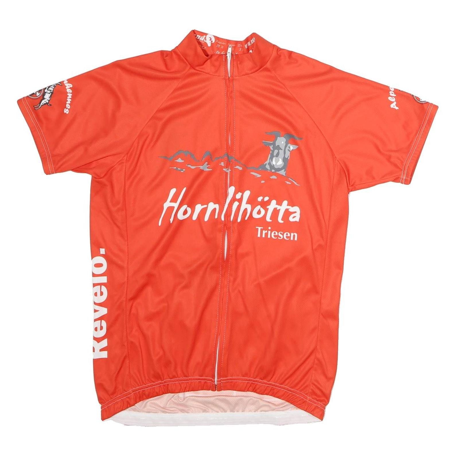 ESJOD Mens Red & Grey Cycling Jersey L Short Sleeve Crew Neck Sportswear Refurbished - N/A refurbished available on Cerqular