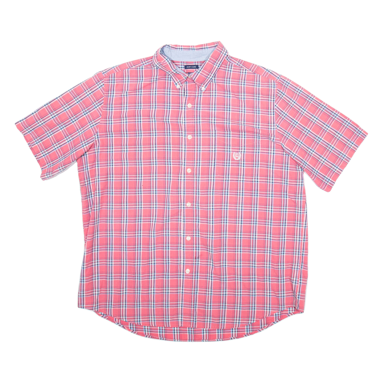 CHAPS Mens Shirt Pink Check XL Refurbished - N/A refurbished available on Cerqular
