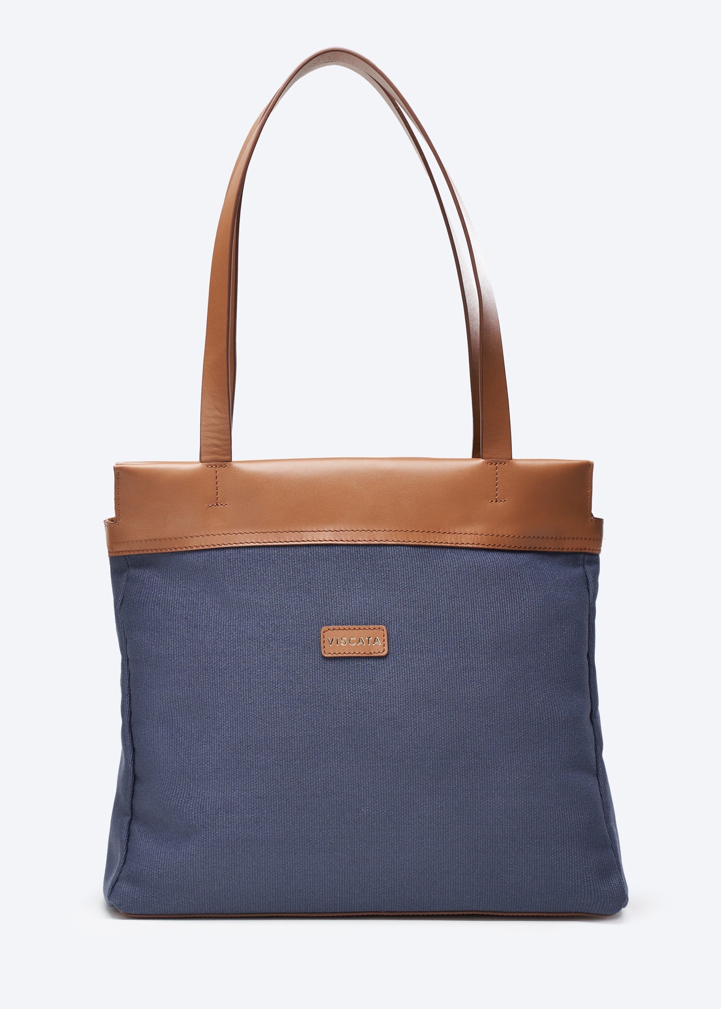 Tropez Canvas Shoulder Handbag | Color: Navy Blue Refurbished - N/A refurbished available on Cerqular