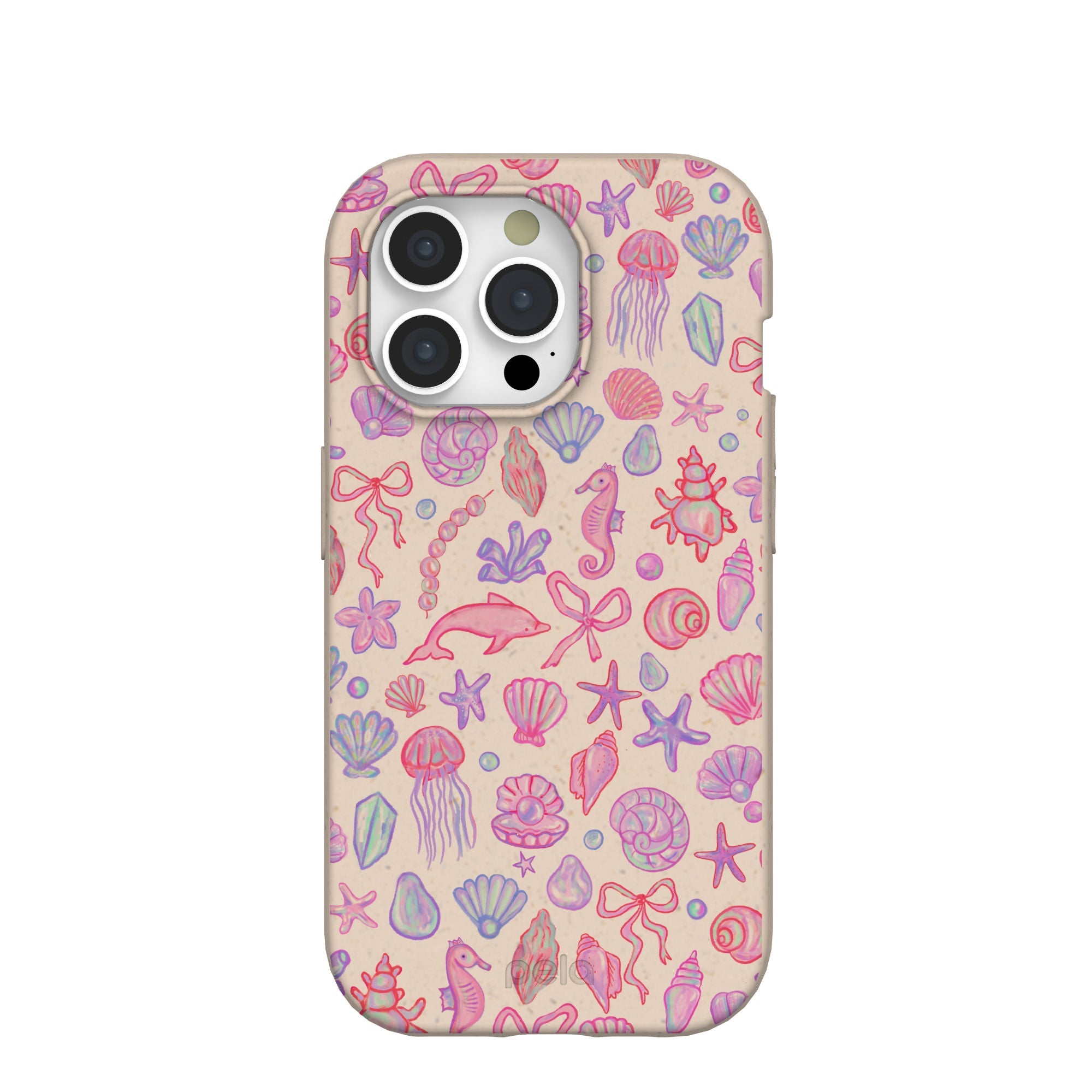 Seashell Mermaid Dreams iPhone 15 Pro Case Refurbished - Pela Case refurbished available on Cerqular