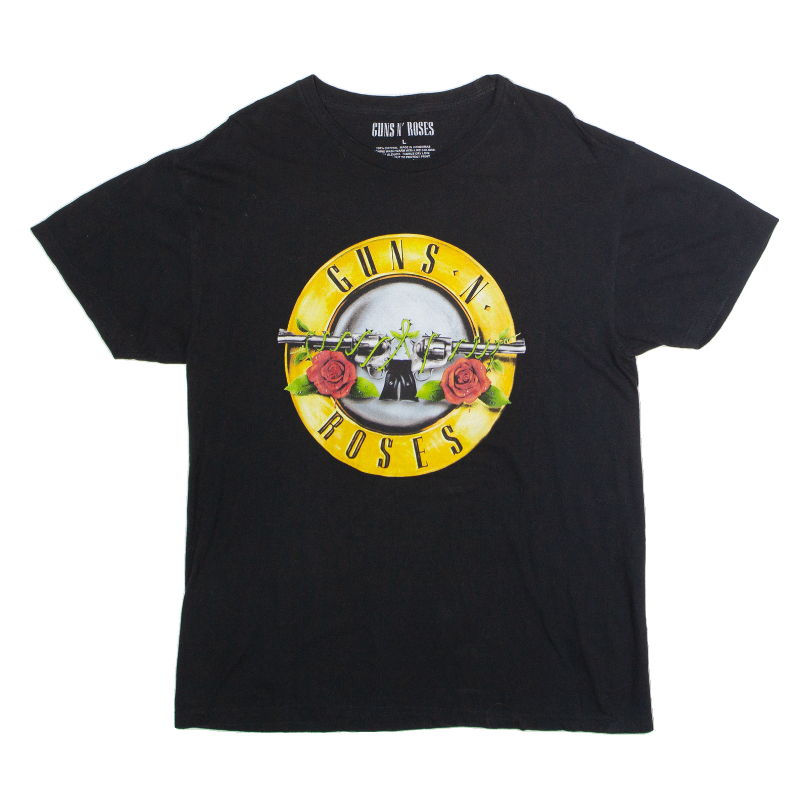 Buy GUNS N ROSES Mens Band T-Shirt Black Crew Neck L Refurbished - $25.99 GUNS N ROSES Mens Band T-Shirt Black Crew Neck L Refurbished - N/A refurbished available on Cerqular
