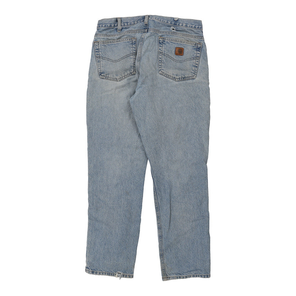Carhartt Jeans - 34W UK 14 Blue Cotton Refurbished - Thrifted (note: this is a term often used to describe second- refurbished available on Cerqular