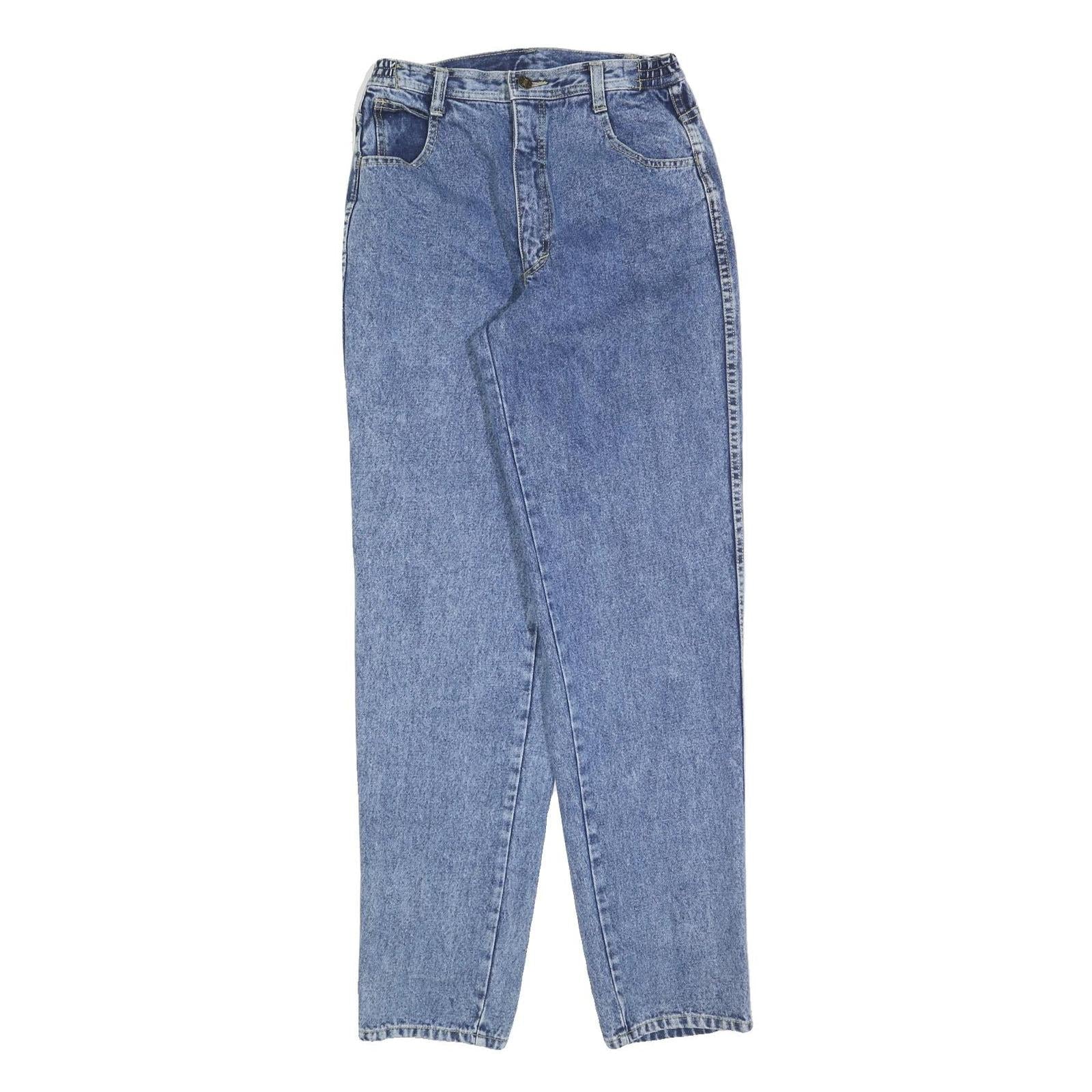 Womens Blue Regular Fit Straight Leg Denim Medium Wash W26 L34 Jeans Refurbished - N/A refurbished available on Cerqular