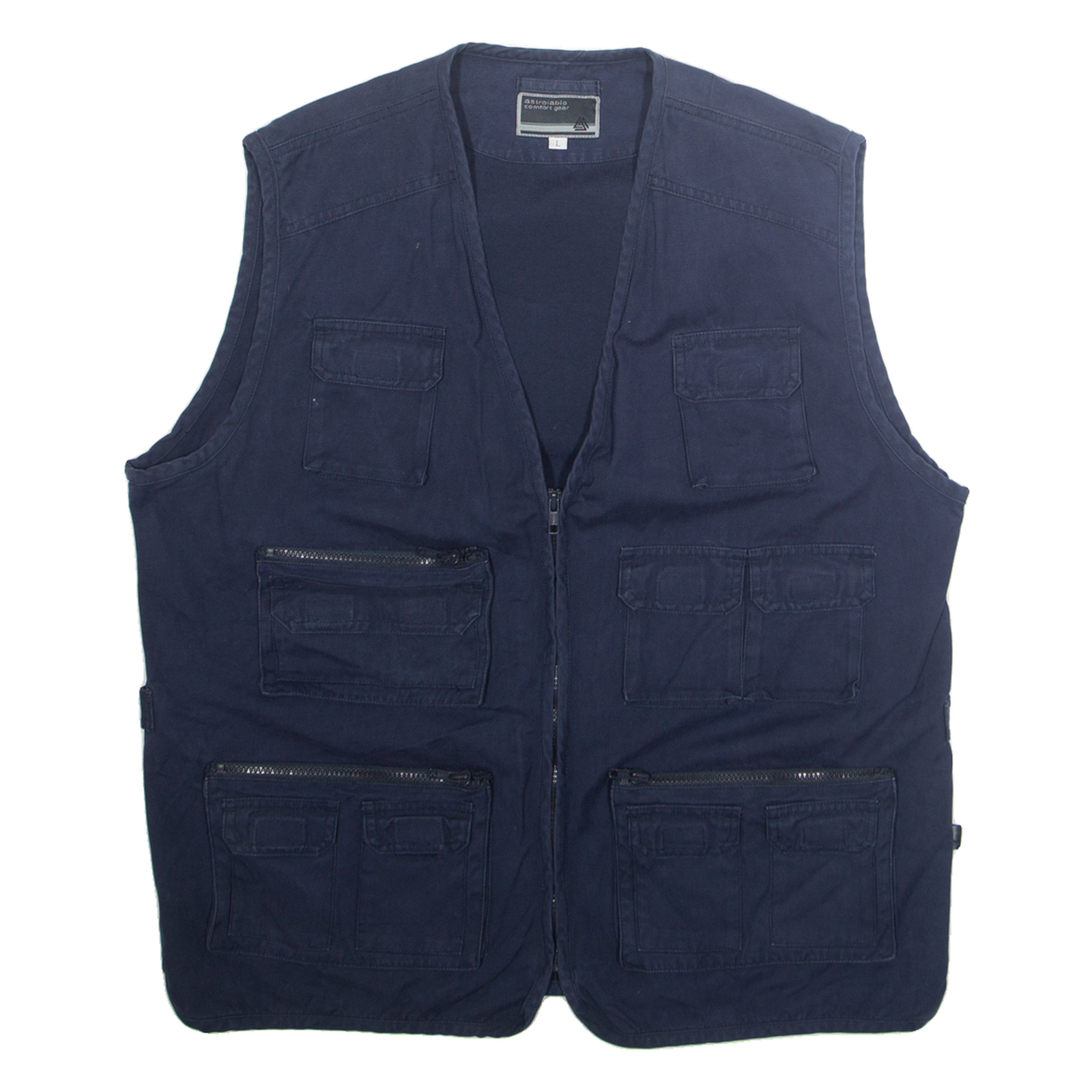 ASTROLABIO COMFORT GEAR Mens Gilet Blue L Refurbished - N/A refurbished available on Cerqular