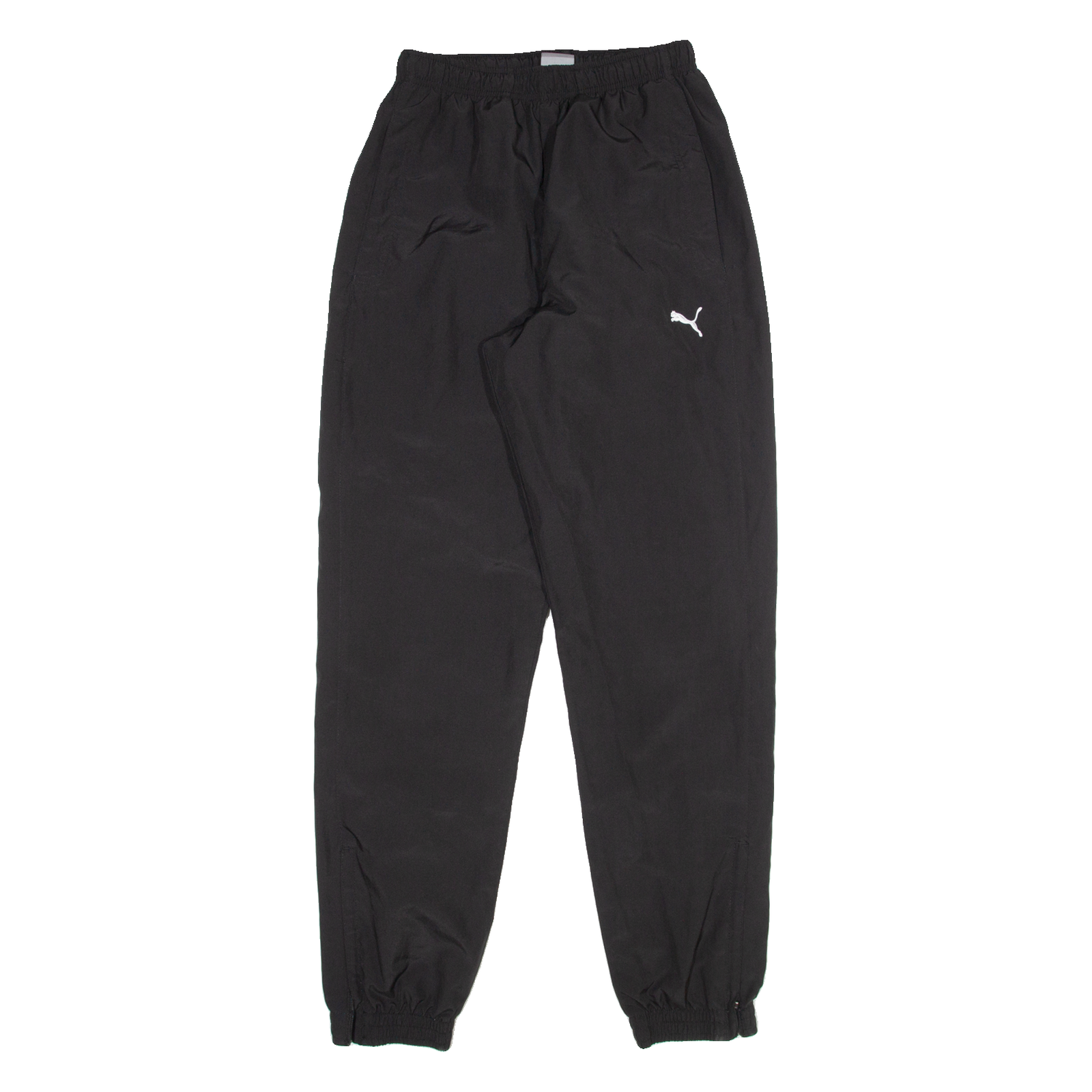 PUMA Mesh Lined Mens Joggers Black Tapered S W26 L32 Refurbished - N/A refurbished available on Cerqular
