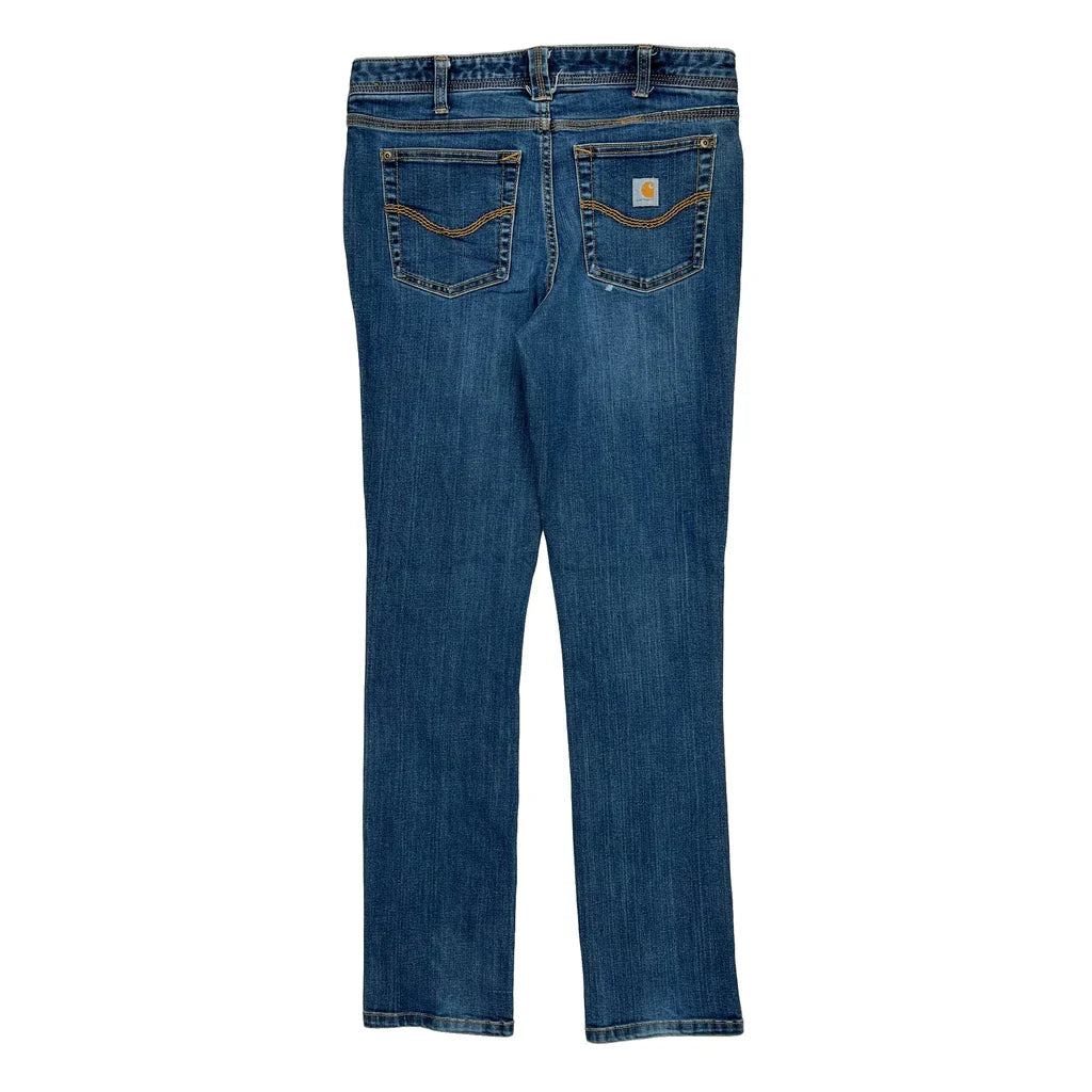Carhartt Jeans - 30W 31L Blue Cotton Refurbished - Thrifted (note: this is a term often used to describe second- refurbished available on Cerqular