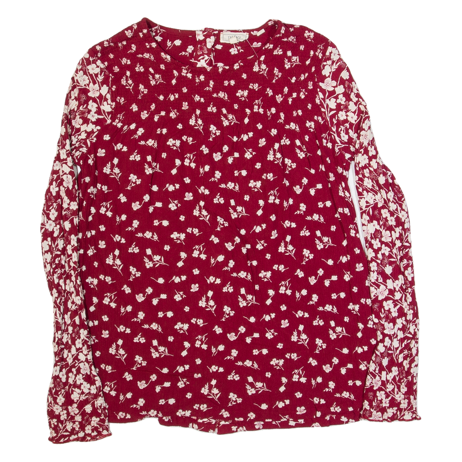 Buy FAT FACE Womens Printed Top Maroon Long Sleeve Floral UK 8 Refurbished - $23.39 FAT FACE Womens Printed Top Maroon Long Sleeve Floral UK 8 Refurbished - N/A refurbished available on Cerqular