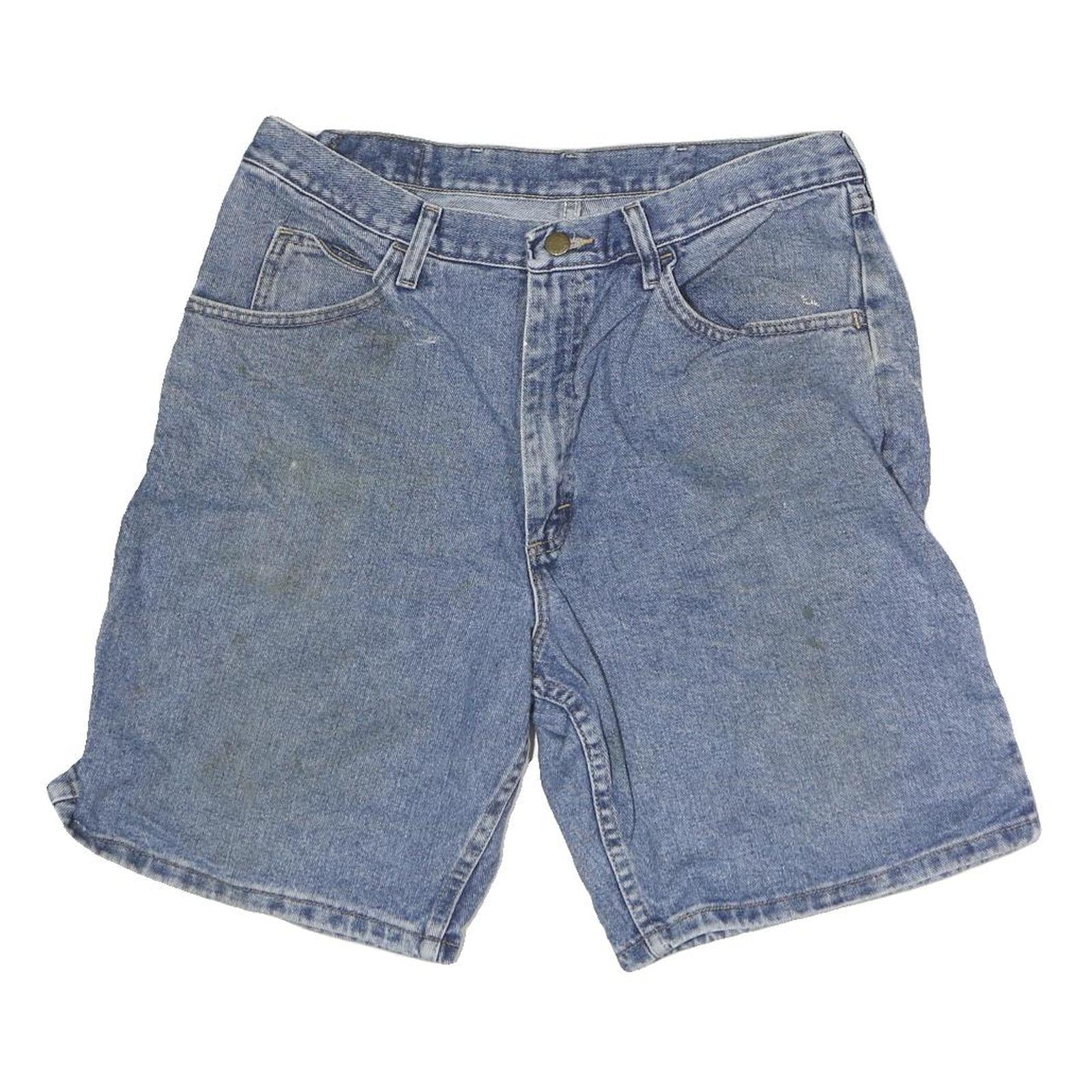 WRANGLER Mens Denim Blue Casual Shorts M W32 Cotton Classic Fit Refurbished - N/A refurbished available on Cerqular