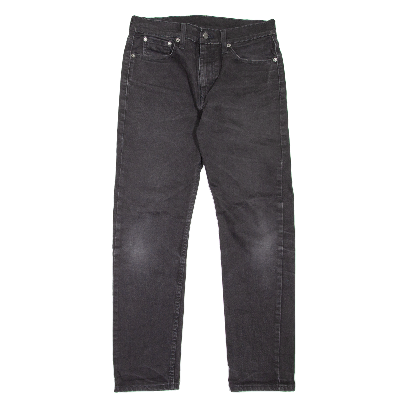 LEVI'S 502 Jeans Mens Black Regular Tapered W29 L30 Refurbished - N/A refurbished available on Cerqular
