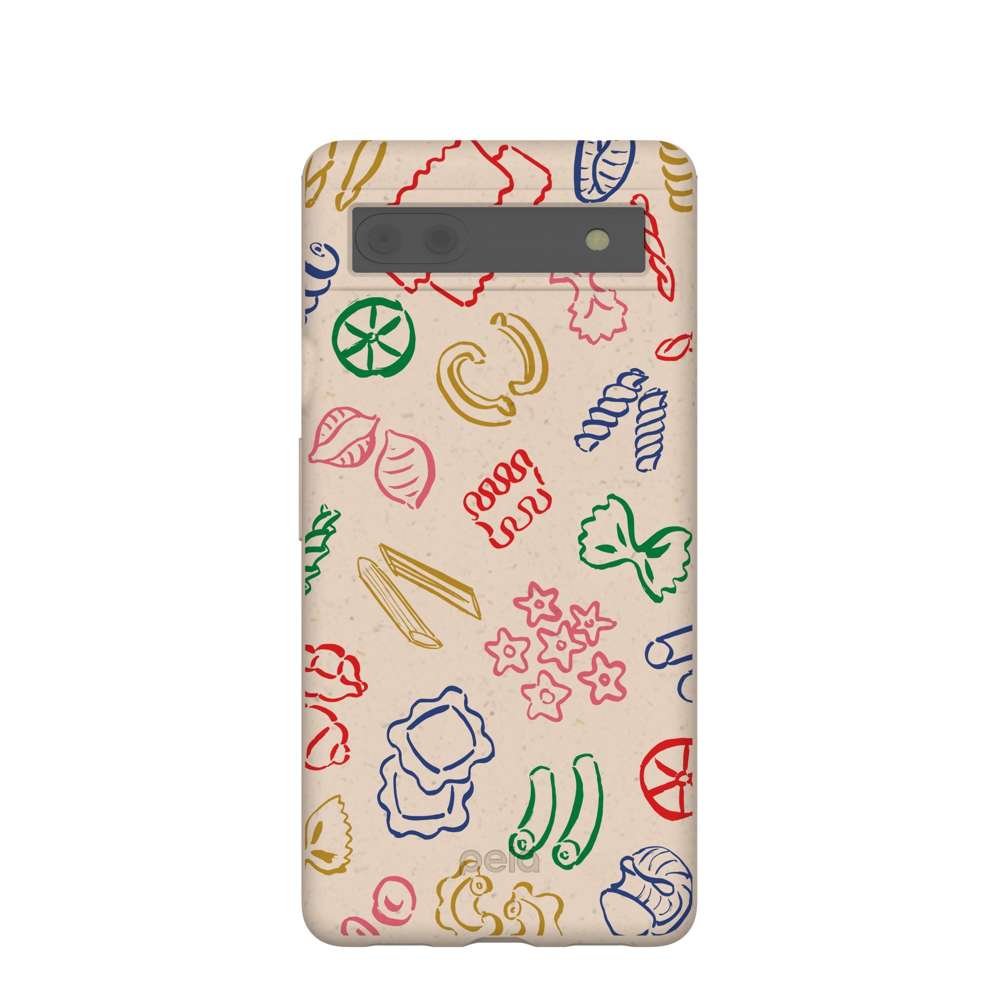 Seashell Carbs Google Pixel 6a Case Refurbished - Pela Case refurbished available on Cerqular