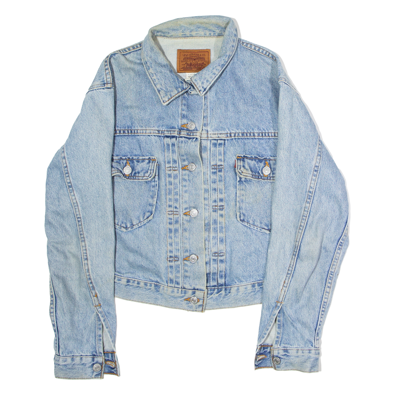 Buy LEVI'S Womens Denim Jacket Blue 90s S Refurbished - $53.29 LEVI'S Womens Denim Jacket Blue 90s S Refurbished - N/A refurbished available on Cerqular