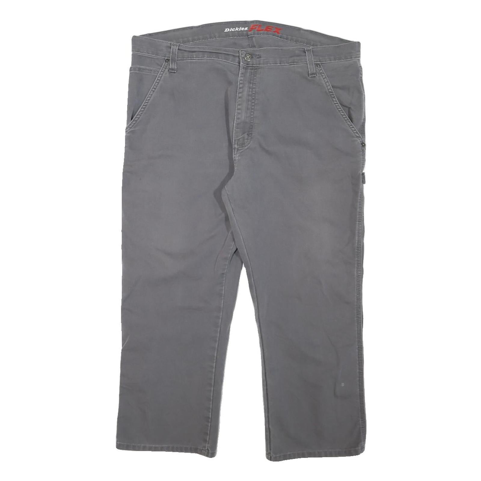 Buy DICKIES Mens Regular Grey Cotton Blend Workwear Trousers W38 L25 Utility Zip Refurbished - $37.69 DICKIES Mens Regular Grey Cotton Blend Workwear Trousers W38 L25 Utility Zip Refurbished - N/A refurbished available on Cerqular