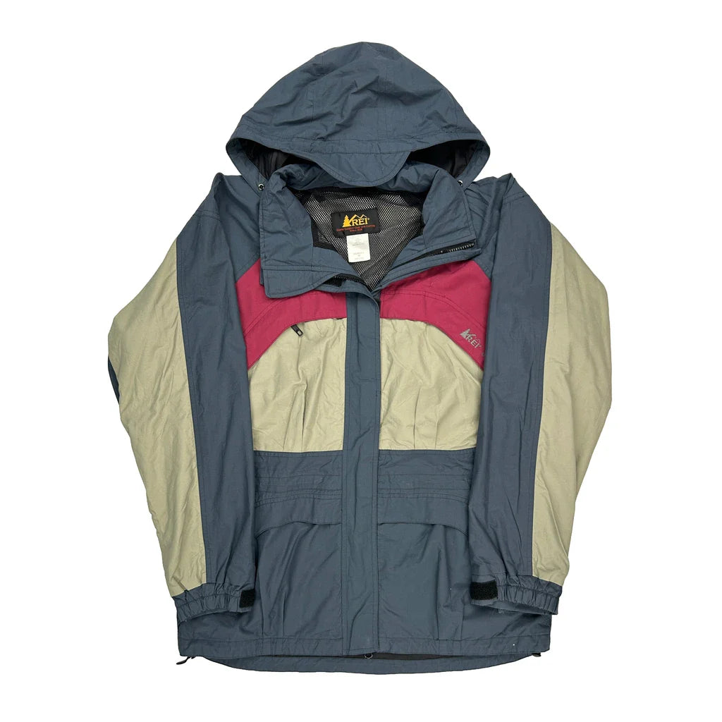 Buy Rei Windbreaker - Medium Red Nylon Refurbished - $60.29 Rei Windbreaker - Medium Red Nylon Refurbished - Thrifted (note: this is a term often used to describe second- refurbished available on Cerqular