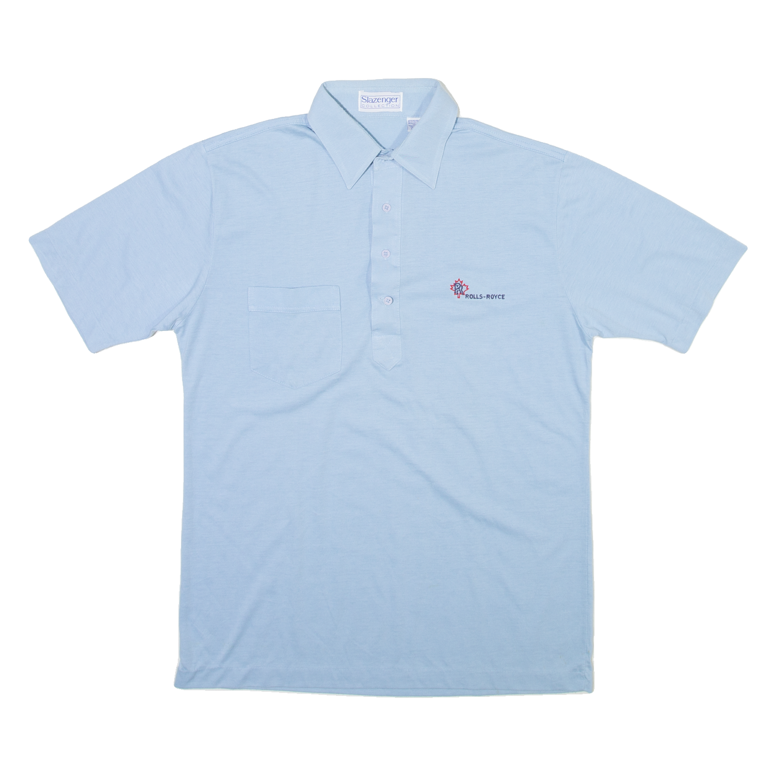 SLAZENGER Mens Polo Shirt Blue M Refurbished - N/A refurbished available on Cerqular
