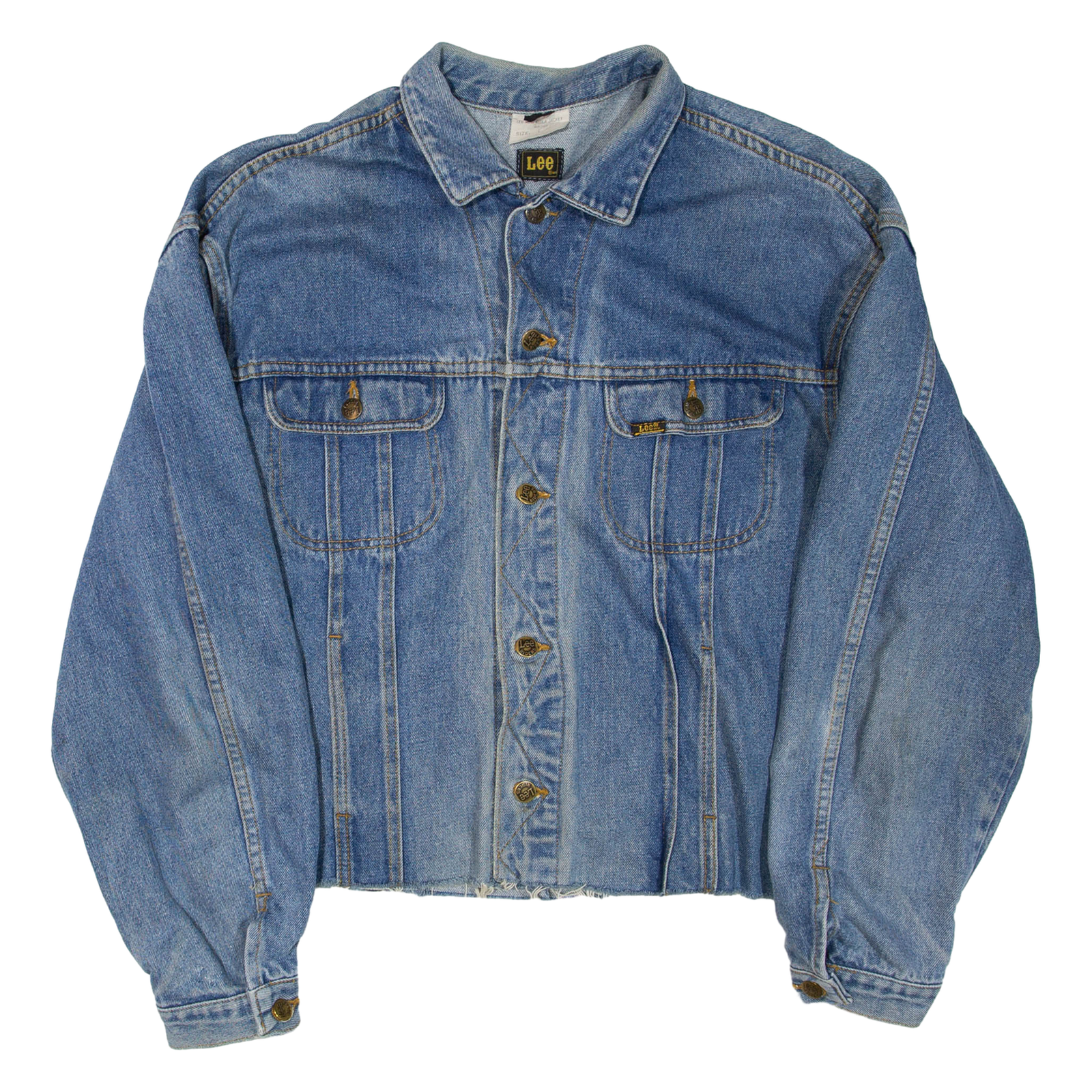 LEE Mens Denim Jacket Blue L Refurbished - N/A refurbished available on Cerqular
