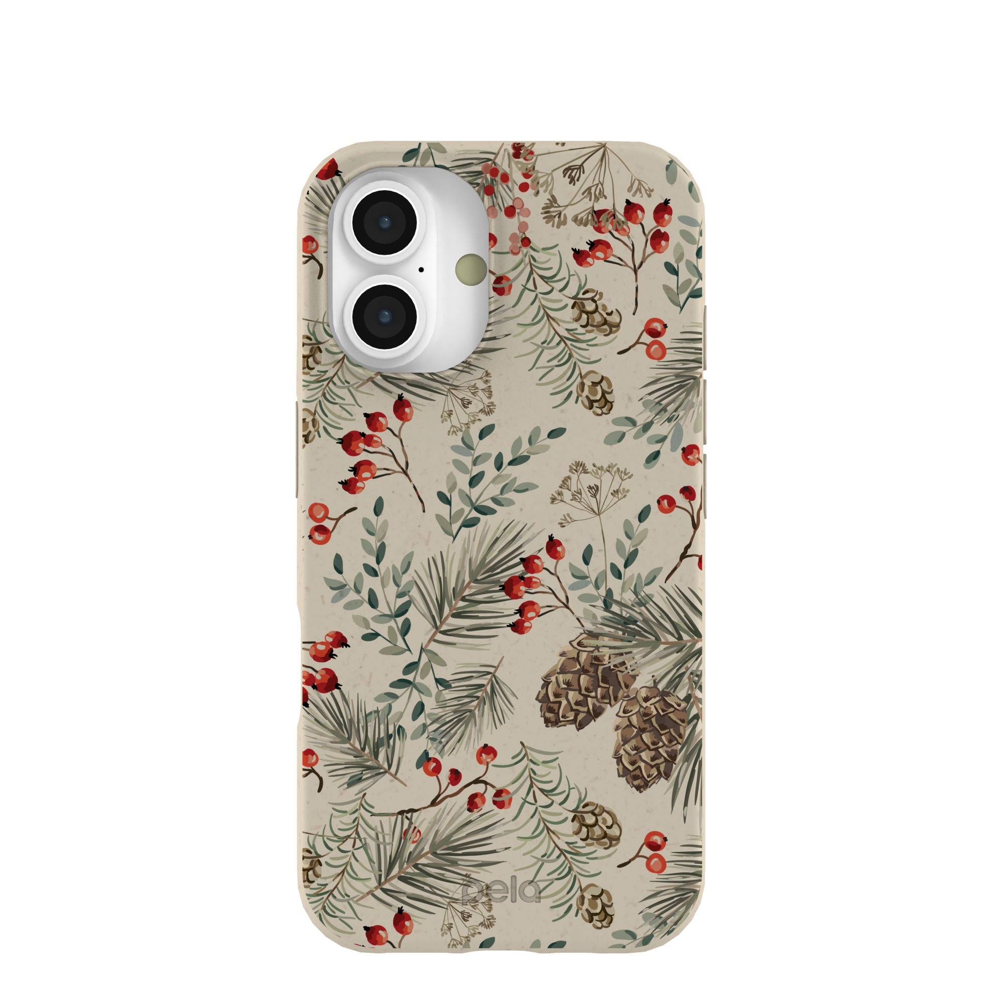 London Fog Winter Spice iPhone 16 Case Refurbished - Pela Case refurbished available on Cerqular