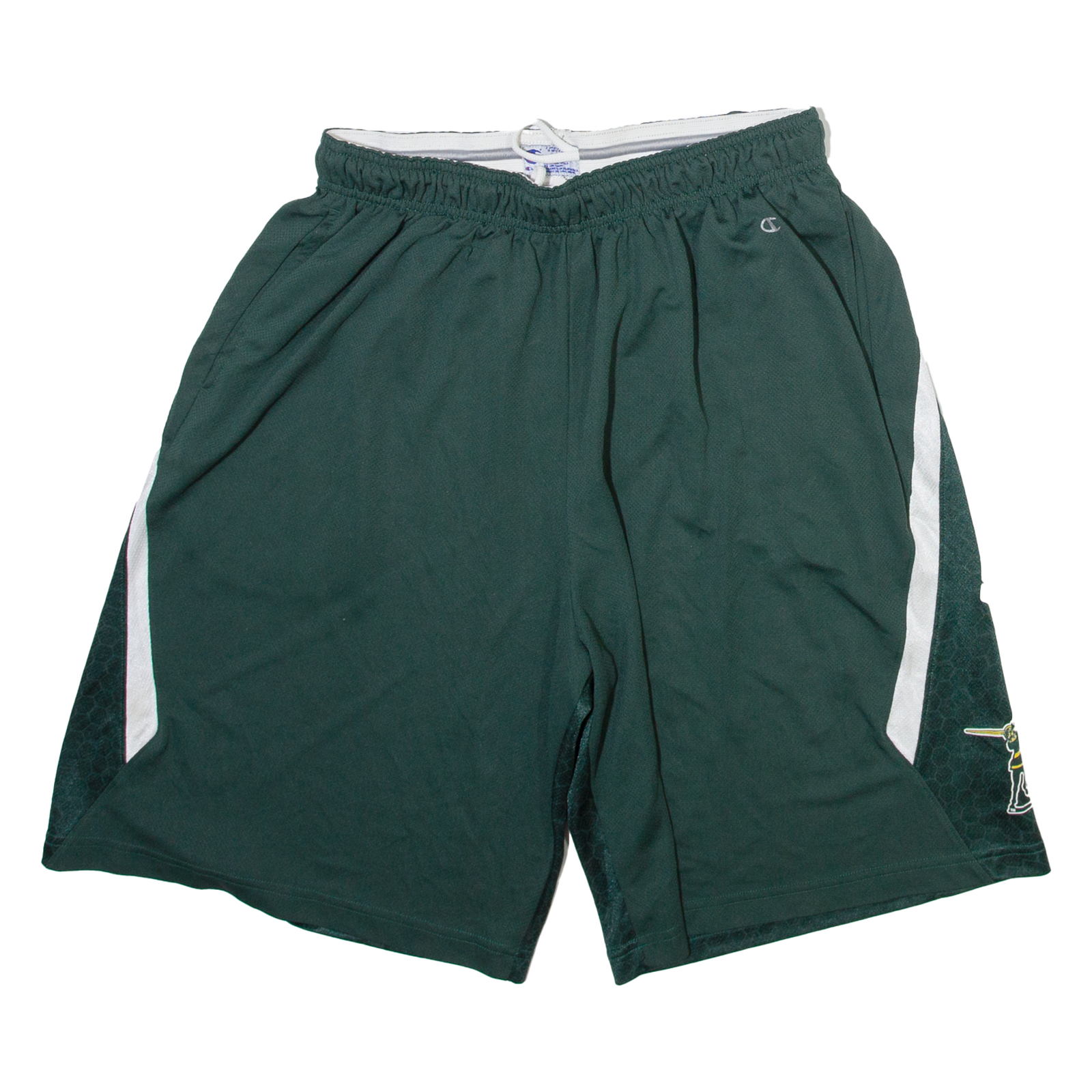 CHAMPION Mens Casual Shorts Green Relaxed XL W28 Refurbished - N/A refurbished available on Cerqular