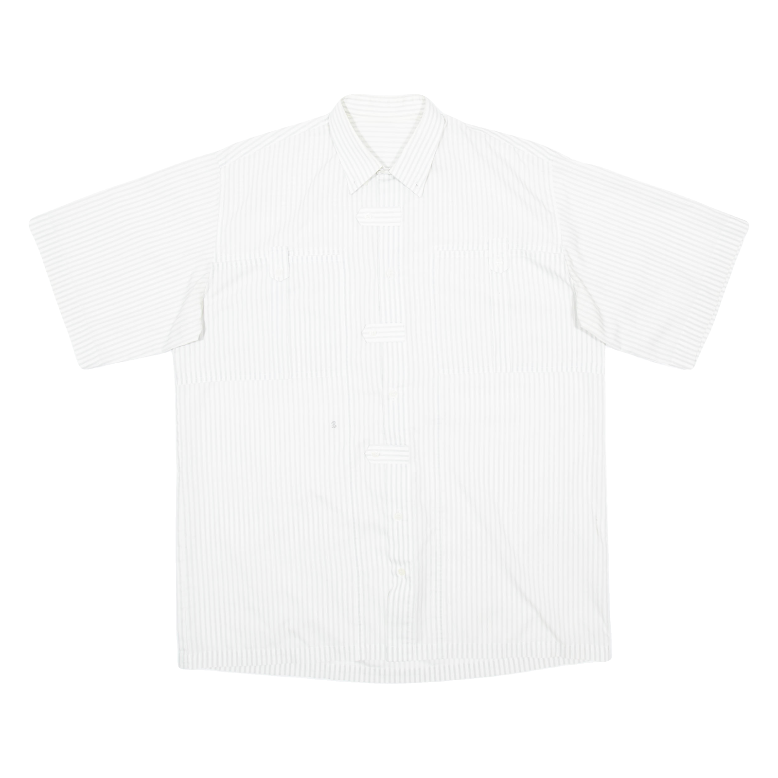 Buy Mens Shirt Grey Striped 2XL Refurbished - $18.19 Mens Shirt Grey Striped 2XL Refurbished - N/A refurbished available on Cerqular
