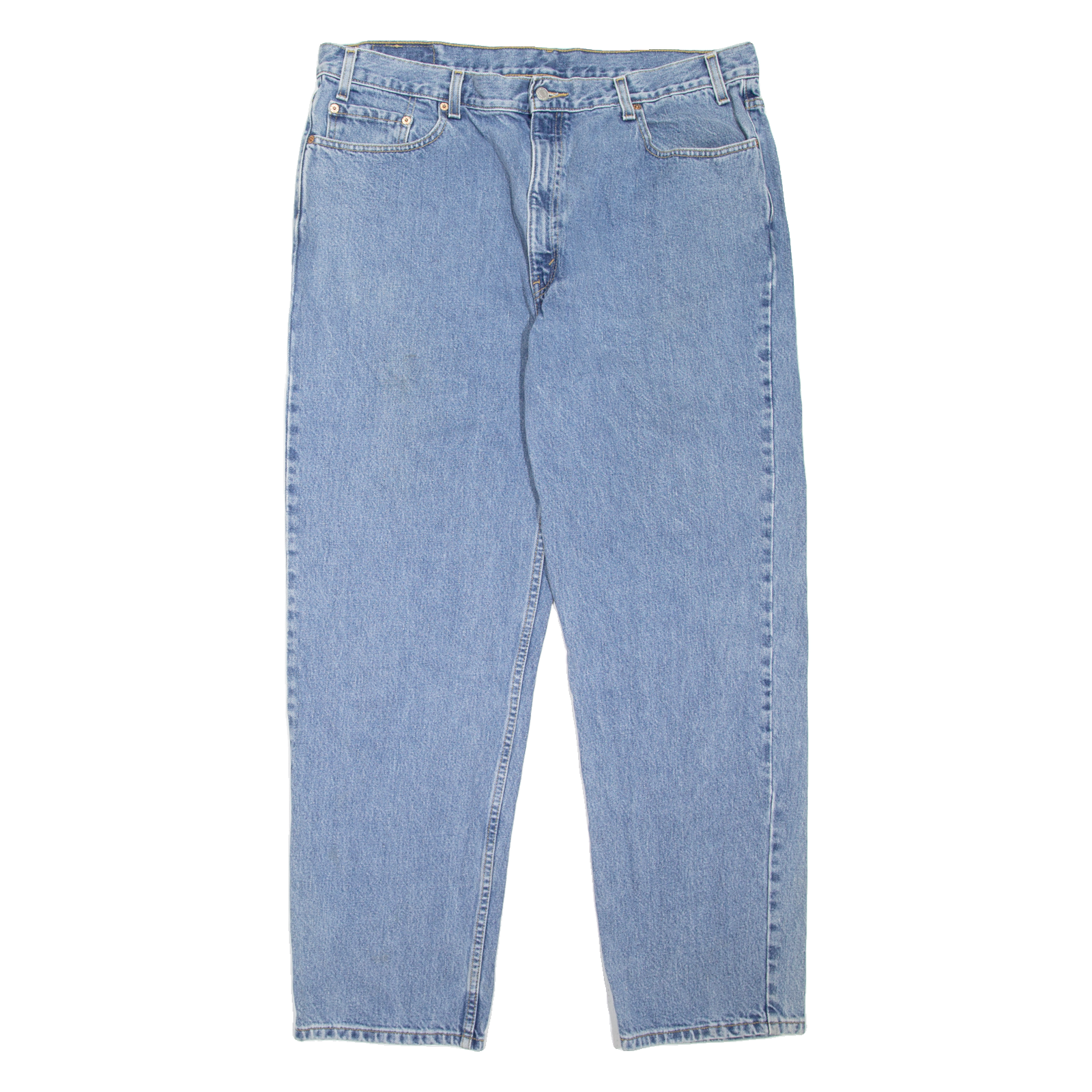 Buy LEVI'S 550 Jeans Mens Blue Relaxed Tapered W38 L32 Refurbished - $36.39 LEVI'S 550 Jeans Mens Blue Relaxed Tapered W38 L32 Refurbished - N/A refurbished available on Cerqular