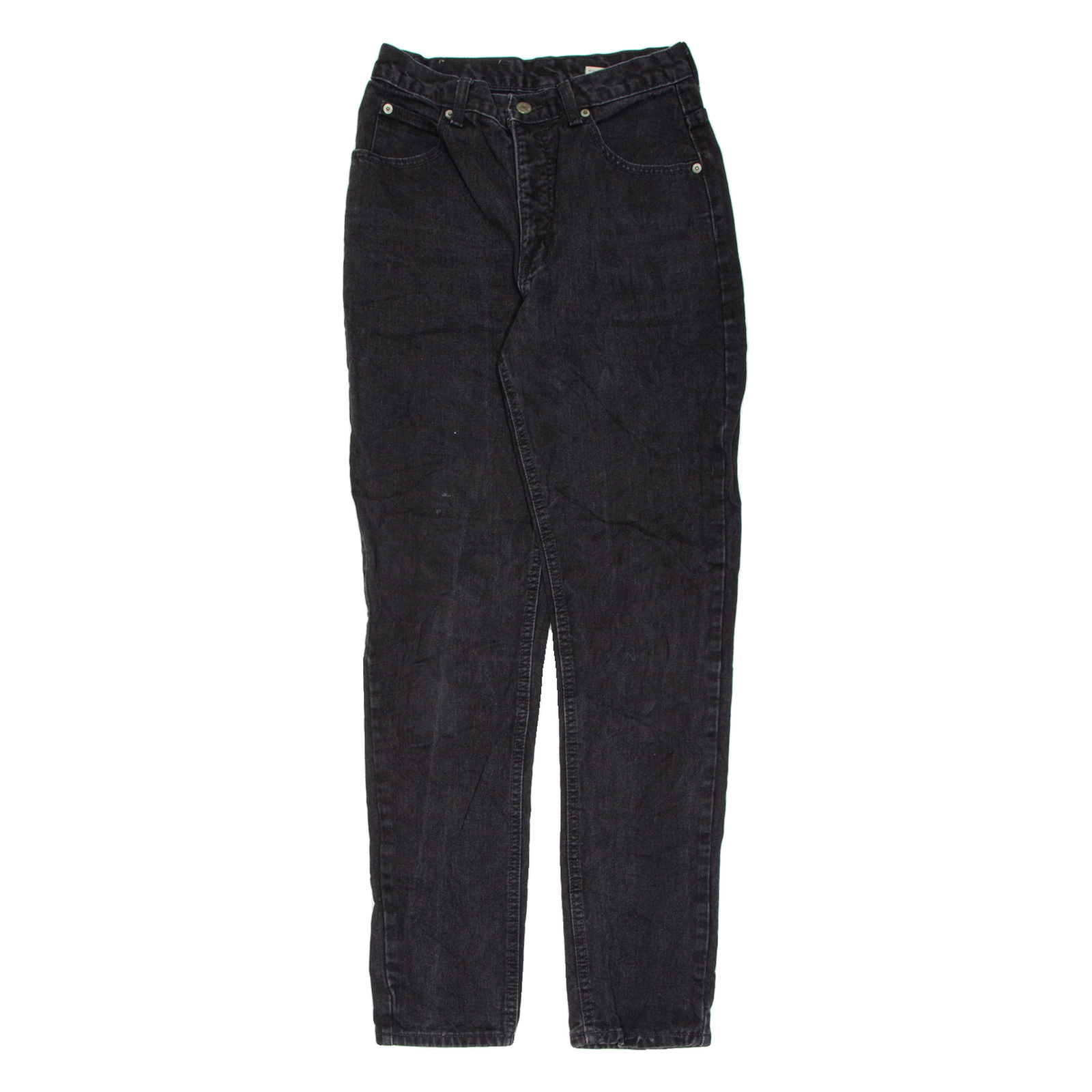 CALVIN KLEIN JEANS Womens Jeans Black Slim Straight W26 L30 Refurbished - N/A refurbished available on Cerqular
