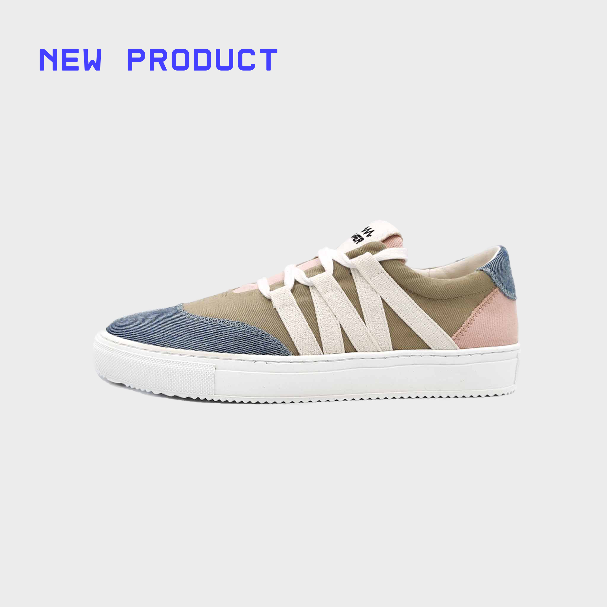 NEW: Pastel Phoenix Sneaker | Size: 46 Refurbished - VAER Upcycled Sneakers refurbished available on Cerqular