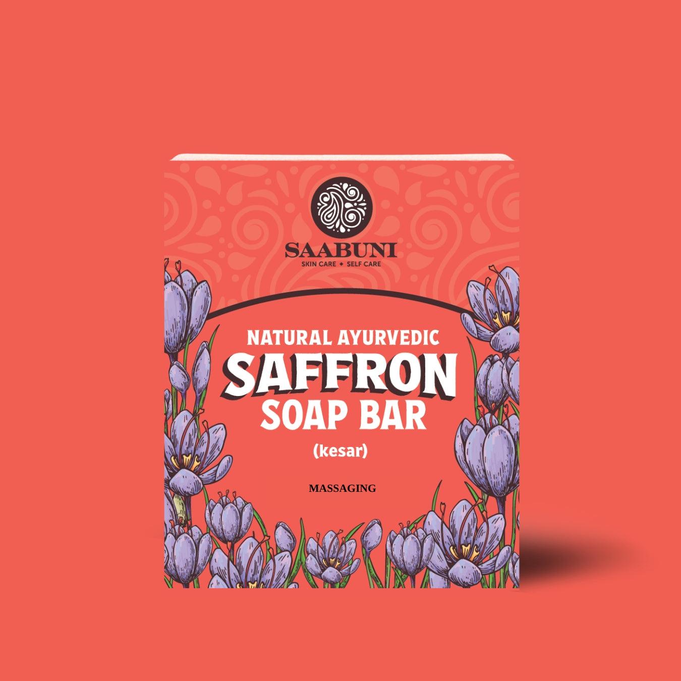 Saffron Massaging Handmade Soap Bar Refurbished - N/A refurbished available on Cerqular