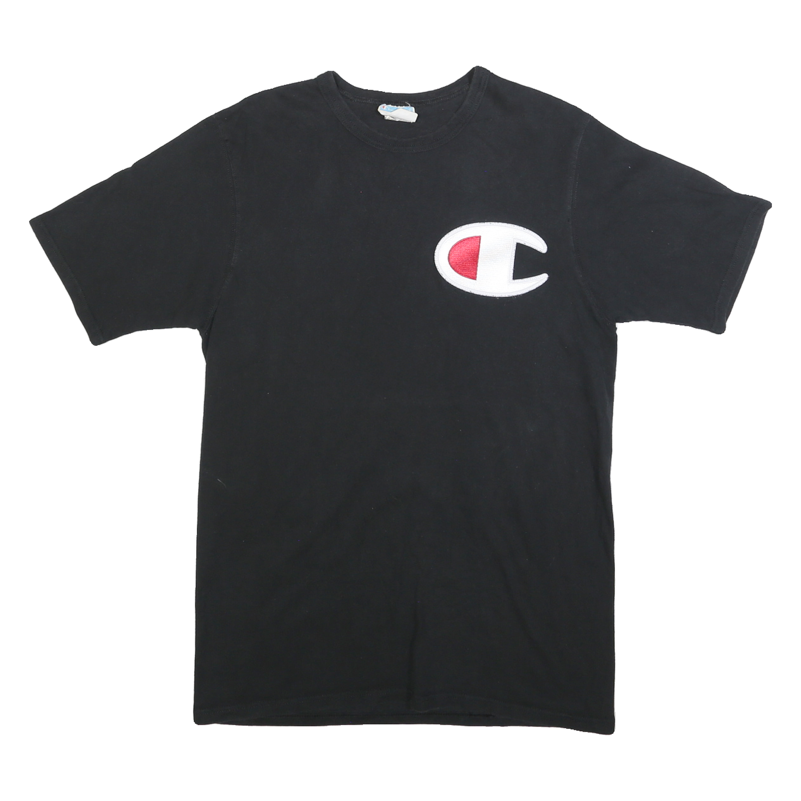 Buy CHAMPION Mens Black Graphic T-Shirt L Short Sleeve Crew Neck Cotton Blend Refurbished - $23.39 CHAMPION Mens Black Graphic T-Shirt L Short Sleeve Crew Neck Cotton Blend Refurbished - N/A refurbished available on Cerqular
