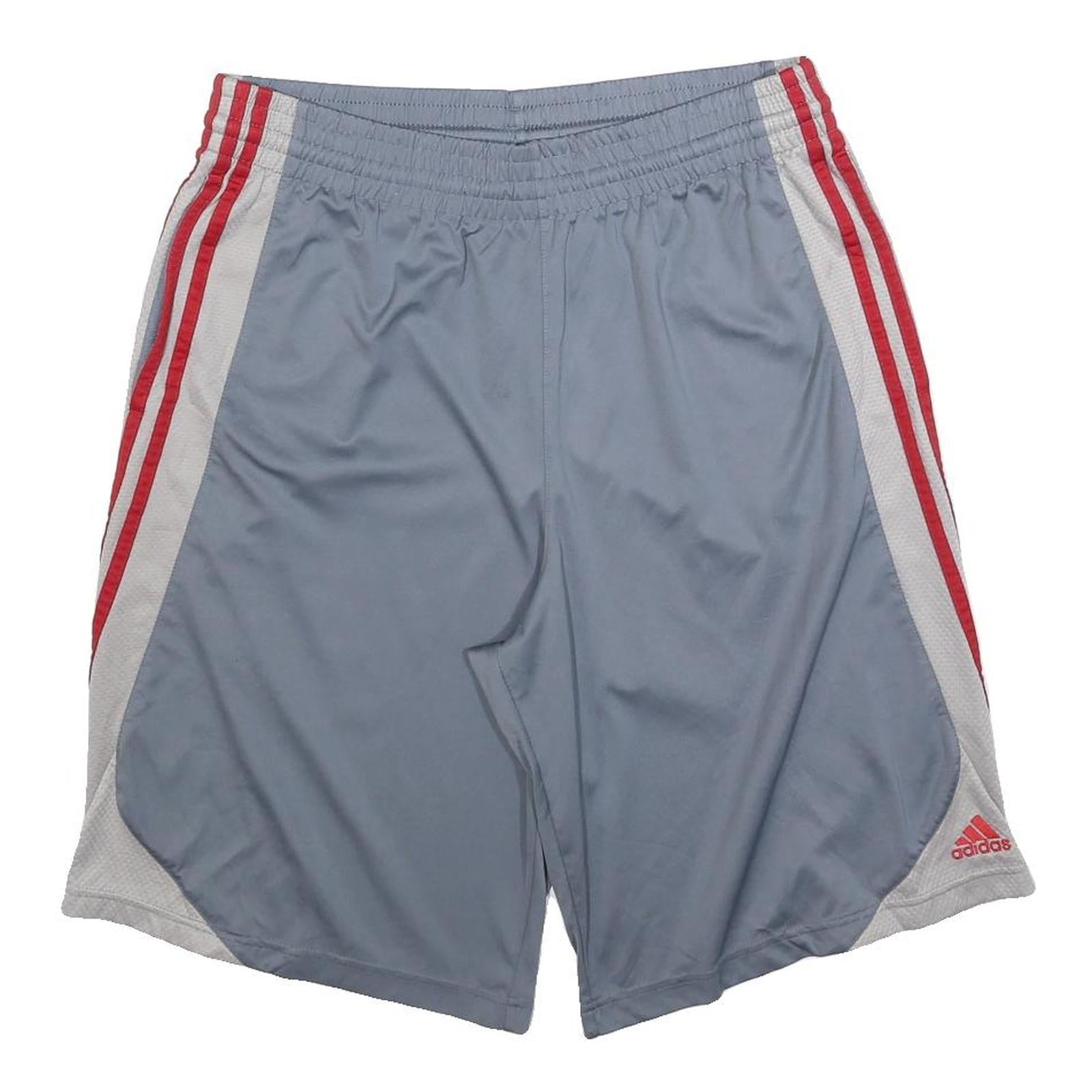 ADIDAS Mens Shorts Blue & White Casual Sports L W34 Athletic Gymwear Refurbished - N/A refurbished available on Cerqular