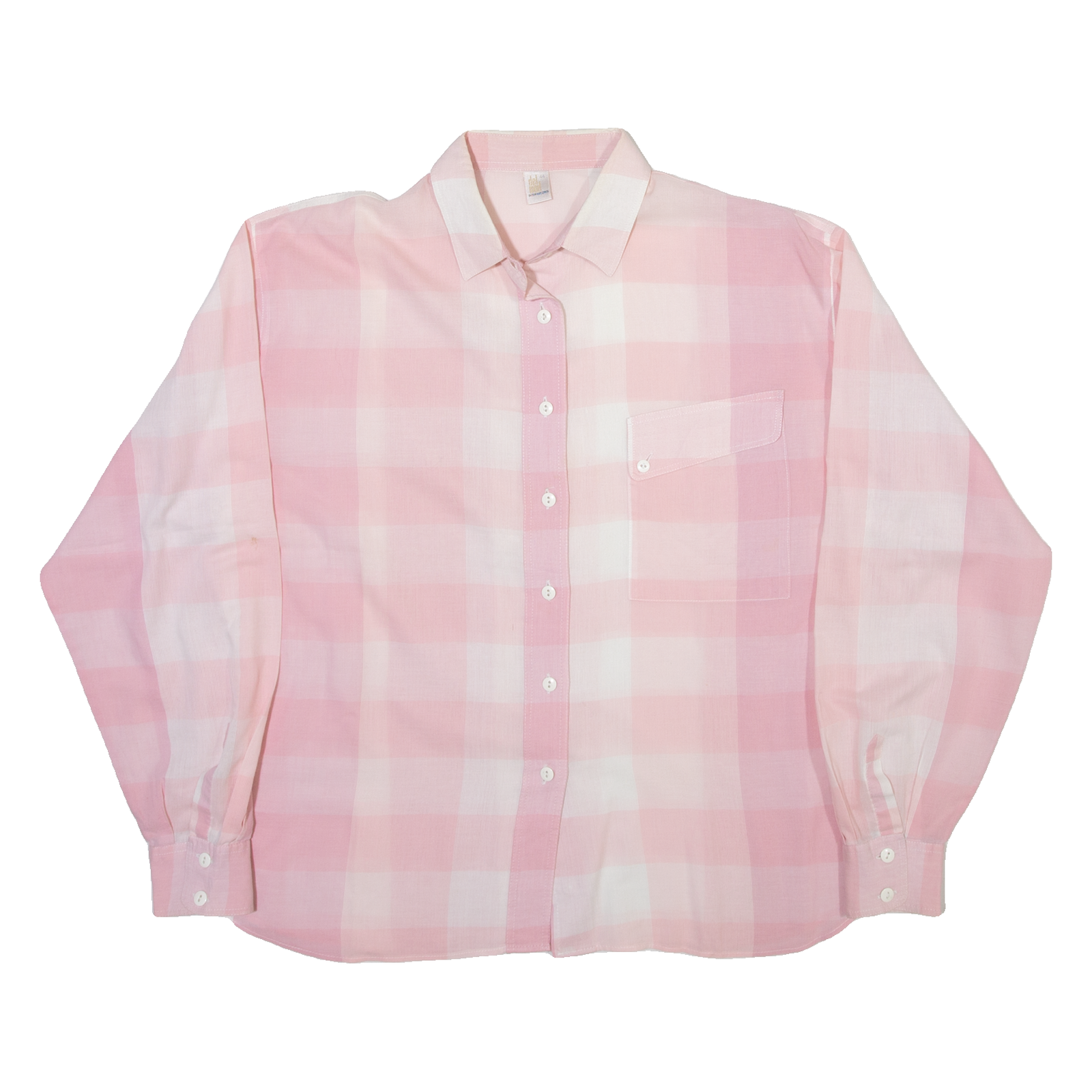 Buy DEL MOD Womens Shirt Pink Check Long Sleeve L Refurbished - $15.59 DEL MOD Womens Shirt Pink Check Long Sleeve L Refurbished - N/A refurbished available on Cerqular