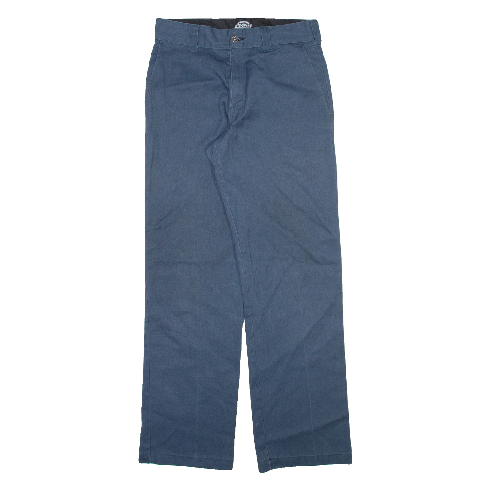 DICKIES Mens Trousers Blue Regular Straight W30 L32 Refurbished - N/A refurbished available on Cerqular