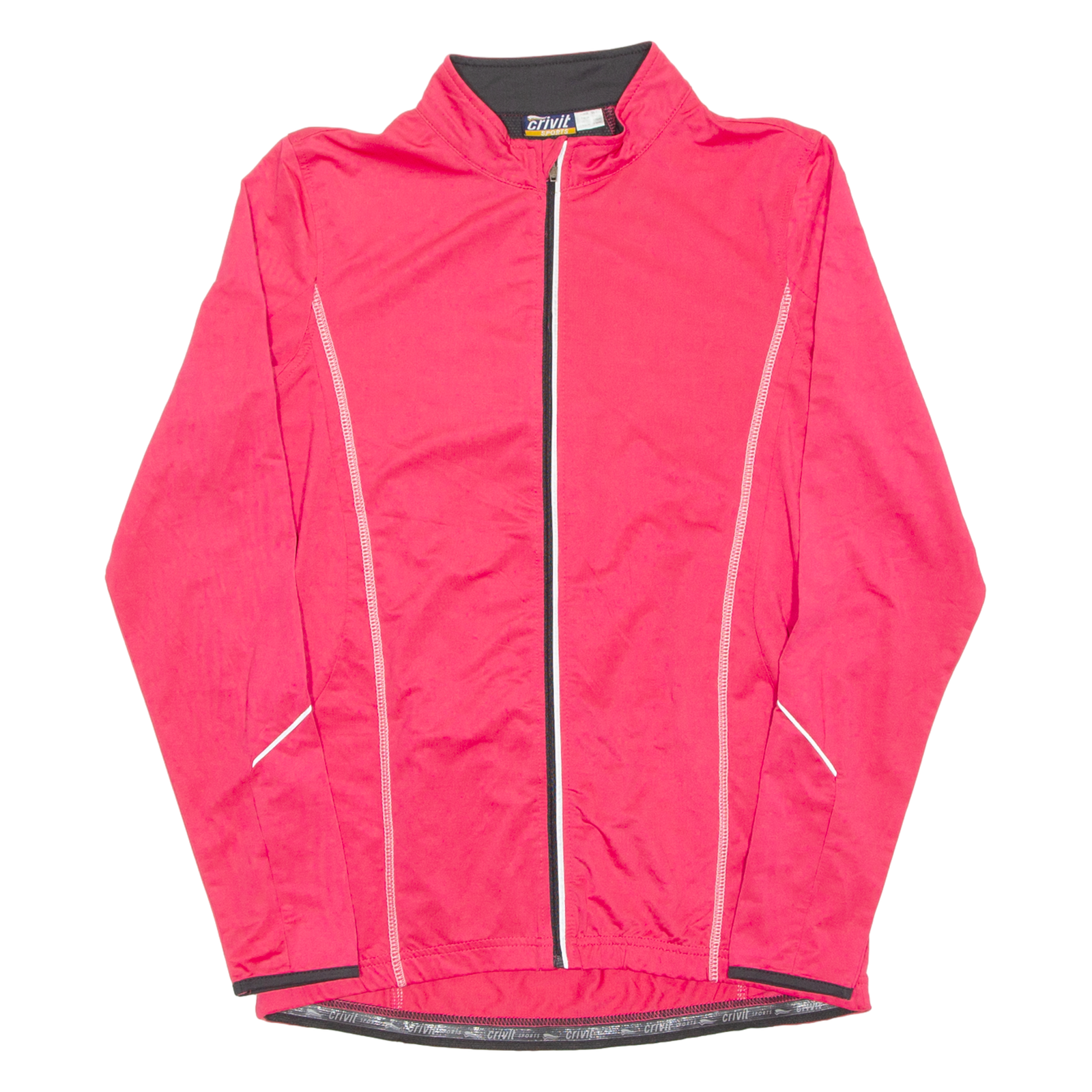 Cycling Womens Jersey Pink Long Sleeve Full Zip UK 10 Refurbished - N/A refurbished available on Cerqular