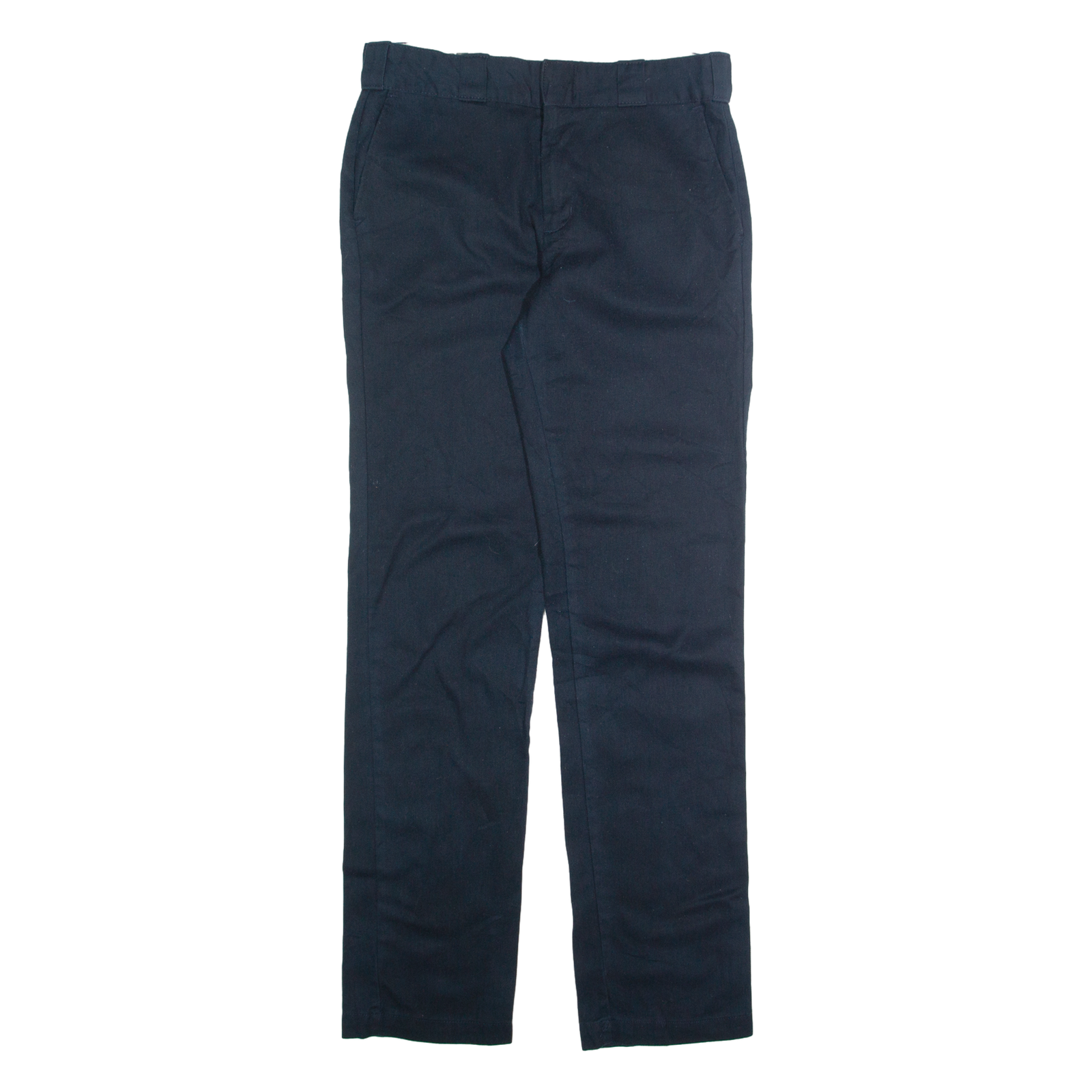 DICKIES Chino Mens Trousers Blue Slim Straight W30 L32 Refurbished - N/A refurbished available on Cerqular