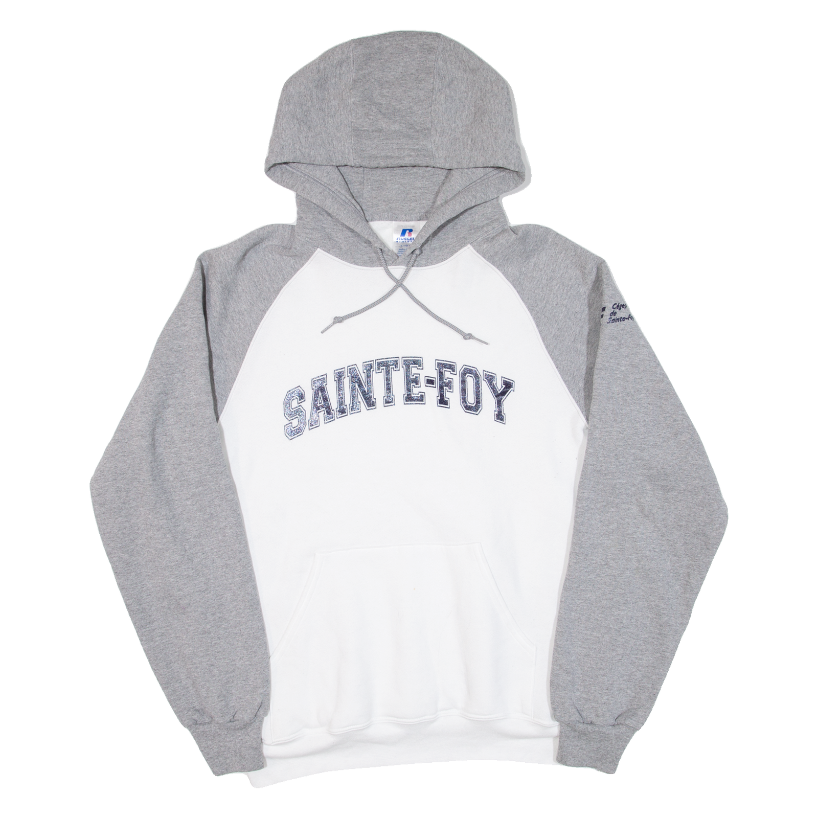 RUSSELL ATHLETIC Sainte-foy Mens Grey Hoodie USA L Refurbished - N/A refurbished available on Cerqular