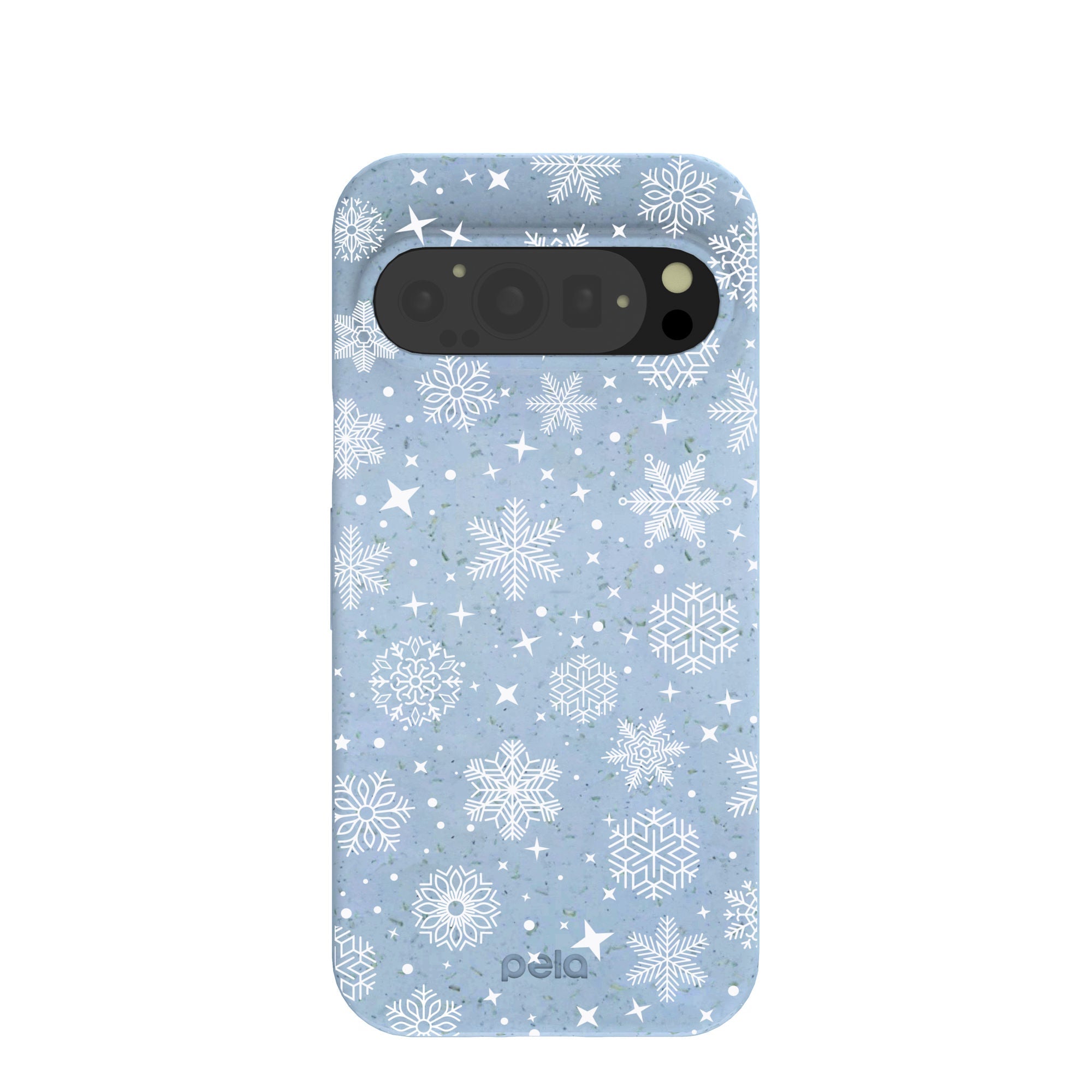 Buy Powder Blue Let it Snow Google Pixel 9/9 Pro Case Refurbished - $65.00 Powder Blue Let it Snow Google Pixel 9/9 Pro Case Refurbished - Pela Case refurbished available on Cerqular
