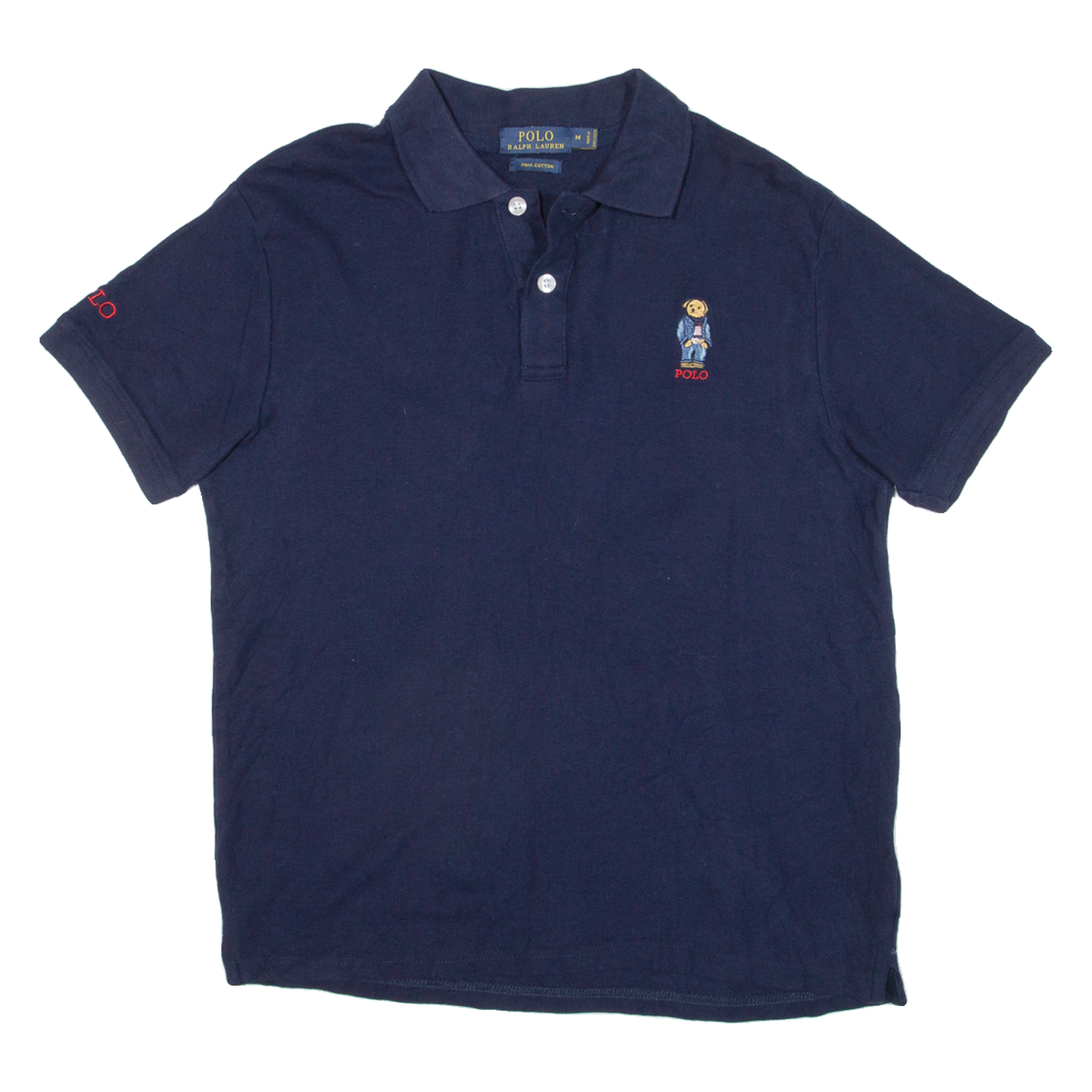 POLO RALPH LAUREN Mens Polo Shirt Blue M Refurbished - N/A refurbished available on Cerqular