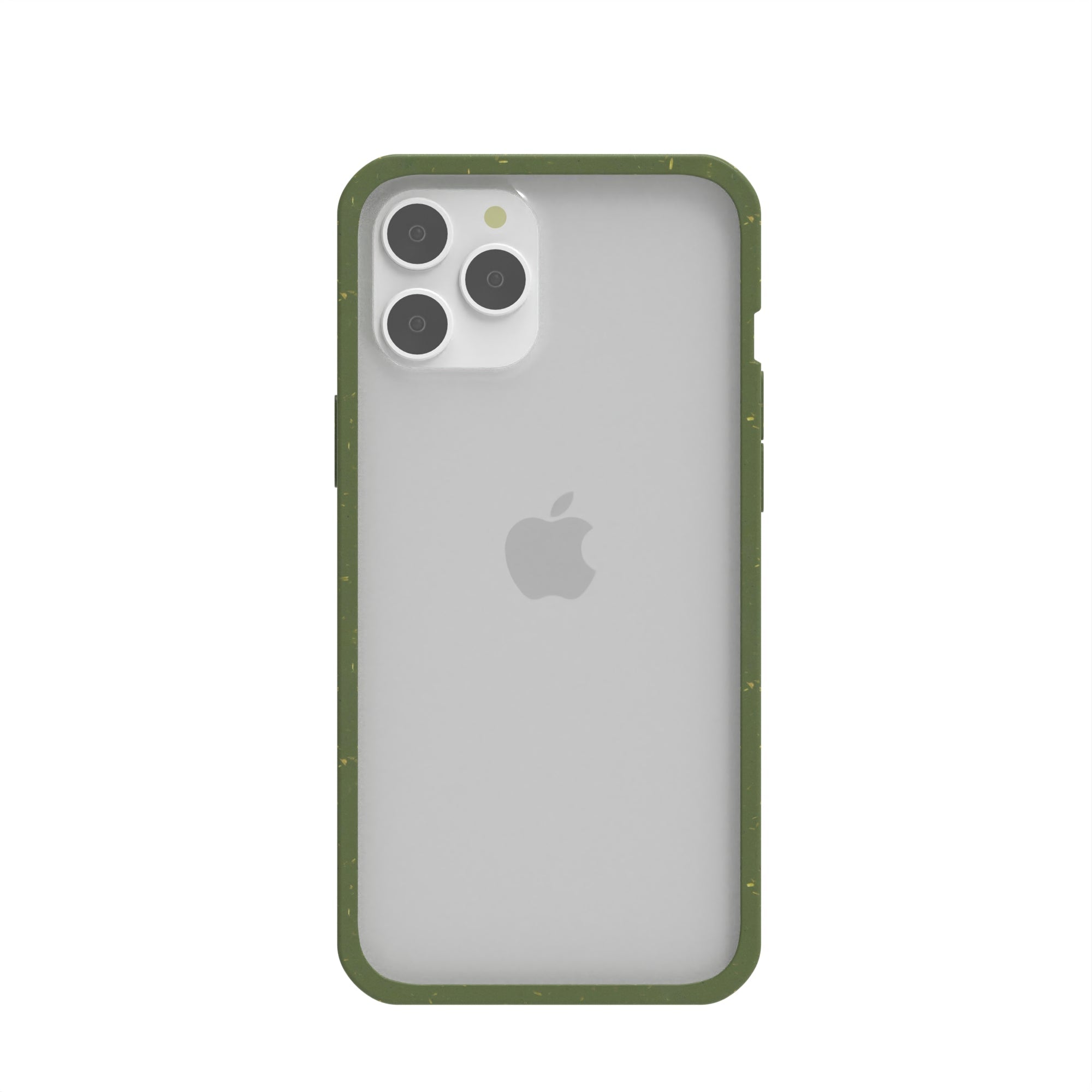 Clear iPhone 12 Pro Max Case with Forest Floor Ridge Refurbished - Pela Case refurbished available on Cerqular
