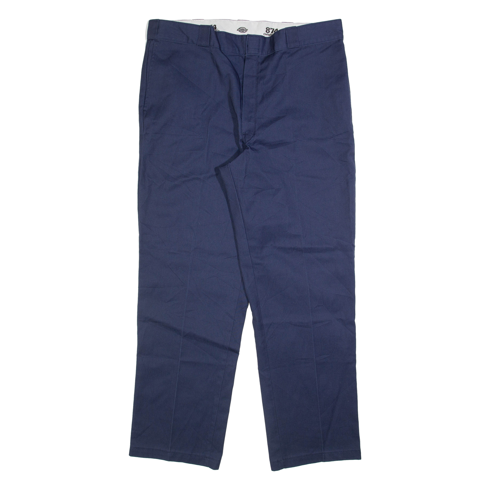 DICKIES 874 Workwear Mens Trousers Blue Regular Straight W40 L32 Refurbished - N/A refurbished available on Cerqular