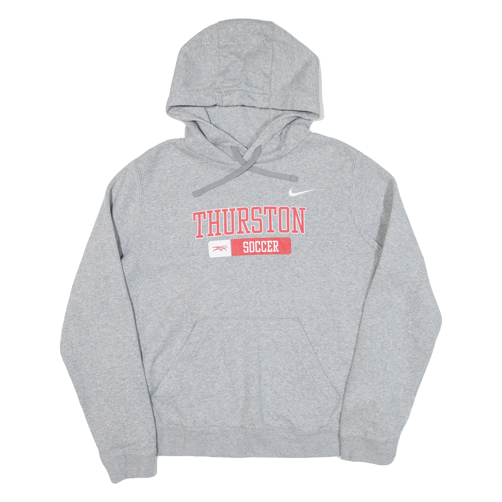 NIKE Thurston Soccer Mens Grey Hoodie USA L Refurbished - N/A refurbished available on Cerqular