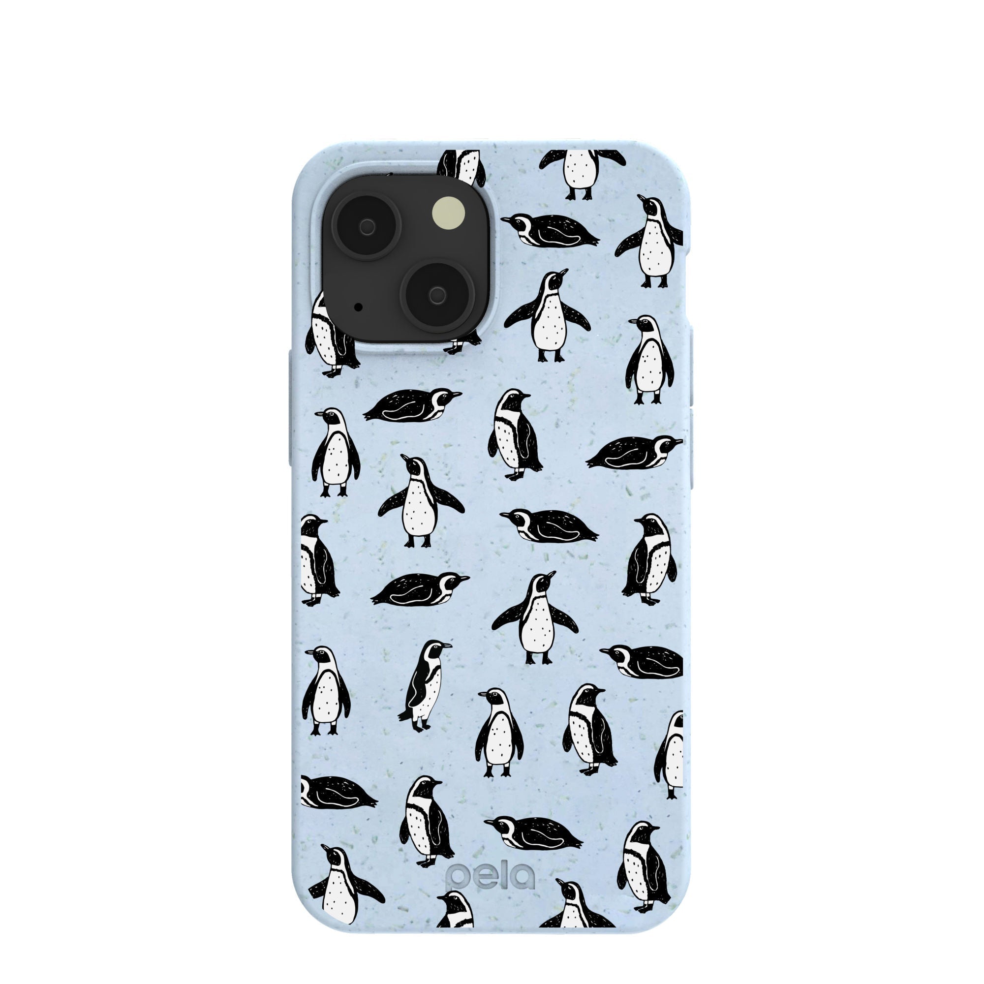 Powder Blue Waddles iPhone 13 Mini Case Refurbished - Pela Case refurbished available on Cerqular