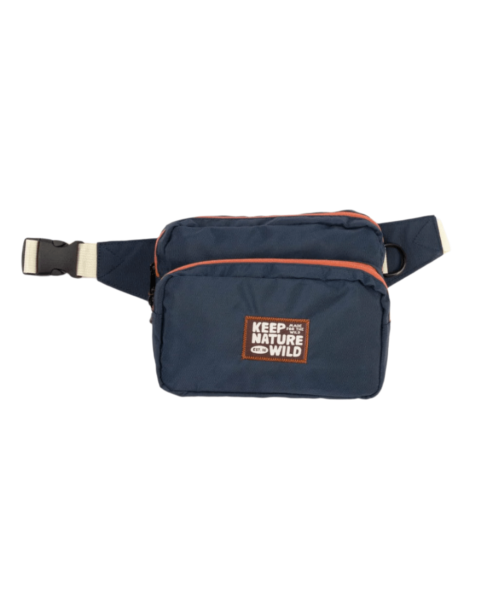 KNW Fanny Pack | Navy/Clay | Size: Regular 42"" Strap Refurbished - Keep Nature Wild refurbished available on Cerqular