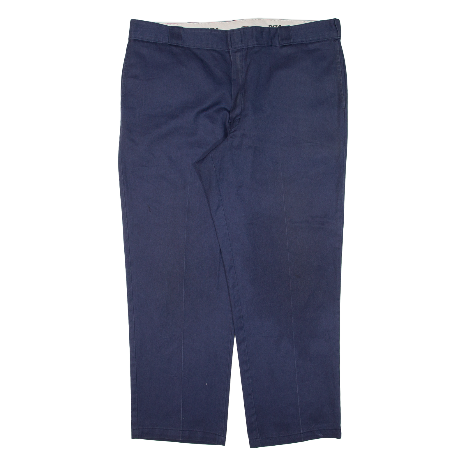 DICKIES 874 Workwear Mens Trousers Blue Regular Straight W40 L28 Refurbished - N/A refurbished available on Cerqular
