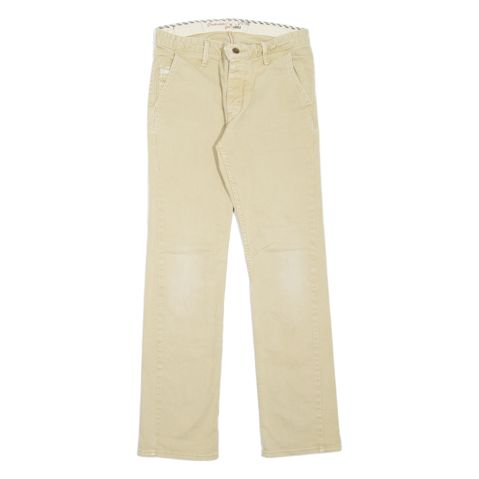 VANS Womens Jeans Blue Slim Straight W28 L29 Refurbished - N/A refurbished available on Cerqular