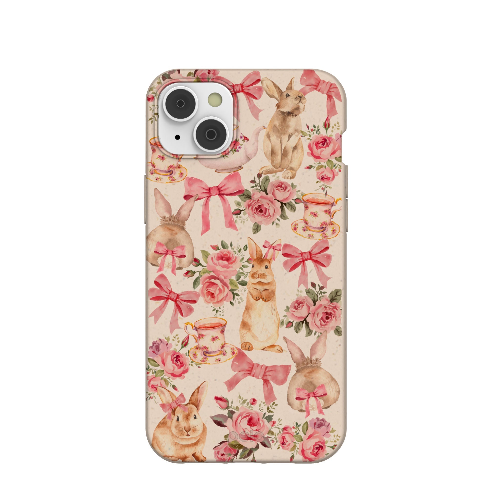 Seashell Garden Party iPhone 14 Plus Case Refurbished - Pela Case refurbished available on Cerqular