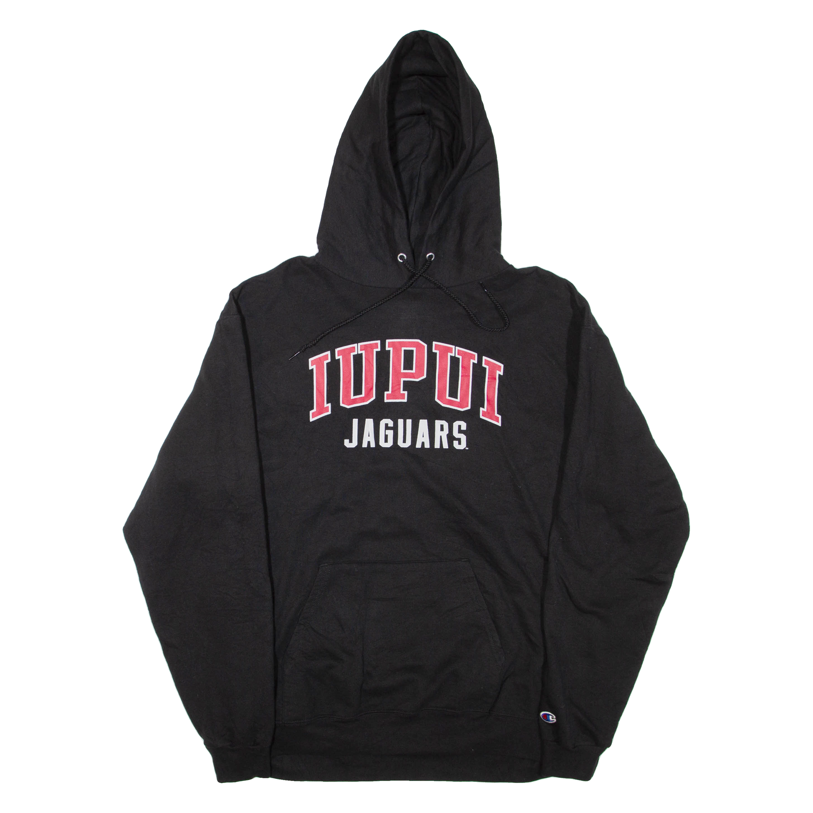 CHAMPION Iupui Jaguars Mens Black Hoodie XL Refurbished - N/A refurbished available on Cerqular