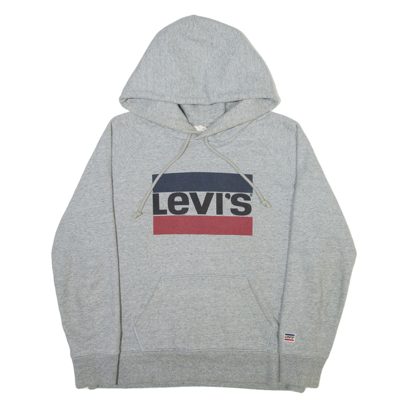 LEVI'S Mens Grey Hoodie S Refurbished - N/A refurbished available on Cerqular