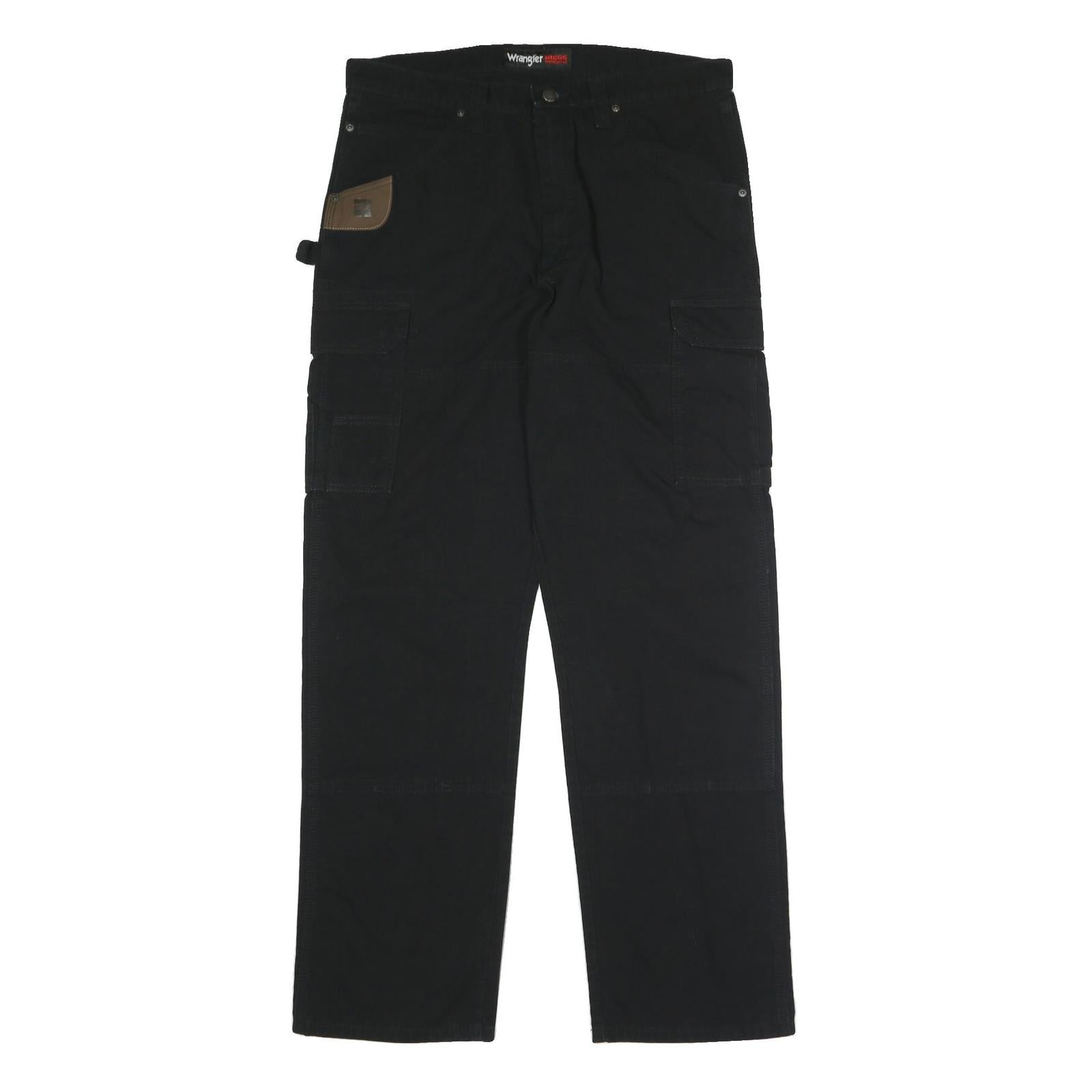 Buy WRANGLER Mens Black Cotton Relaxed Straight Trousers W36 L34 Workwear Cargo Refurbished - $33.79 WRANGLER Mens Black Cotton Relaxed Straight Trousers W36 L34 Workwear Cargo Refurbished - N/A refurbished available on Cerqular