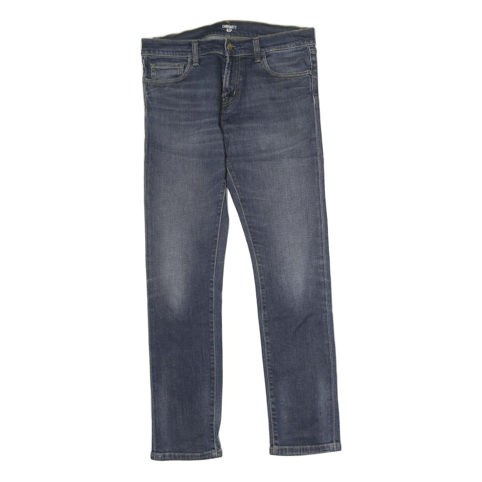 Buy CARHARTT WIP Mens Jeans Blue Regular Straight Denim Medium W32 L29 Zip Cotton Refurbished - $57.19 CARHARTT WIP Mens Jeans Blue Regular Straight Denim Medium W32 L29 Zip Cotton Refurbished - N/A refurbished available on Cerqular